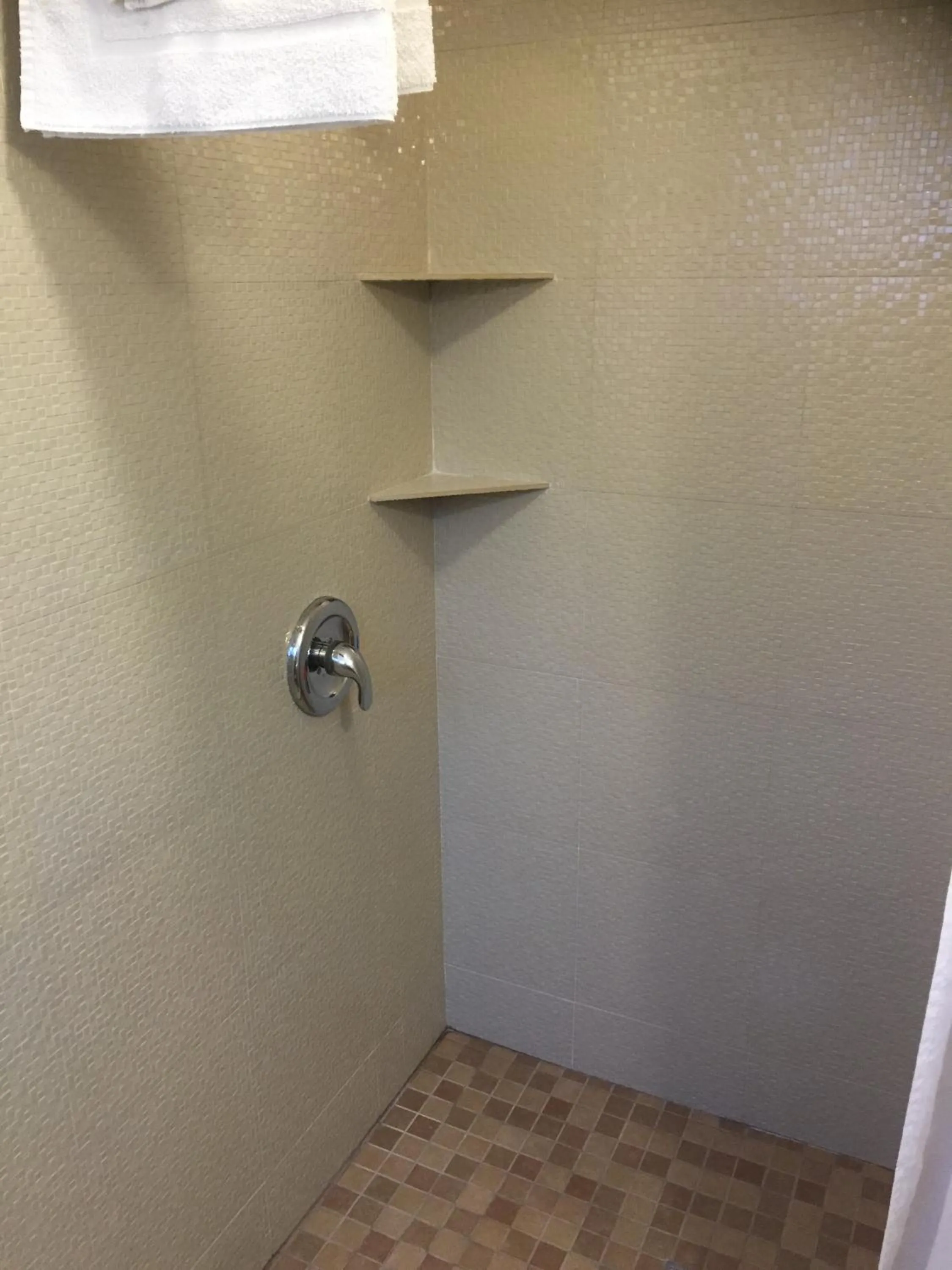 Shower in Bayshore Inn Ventura