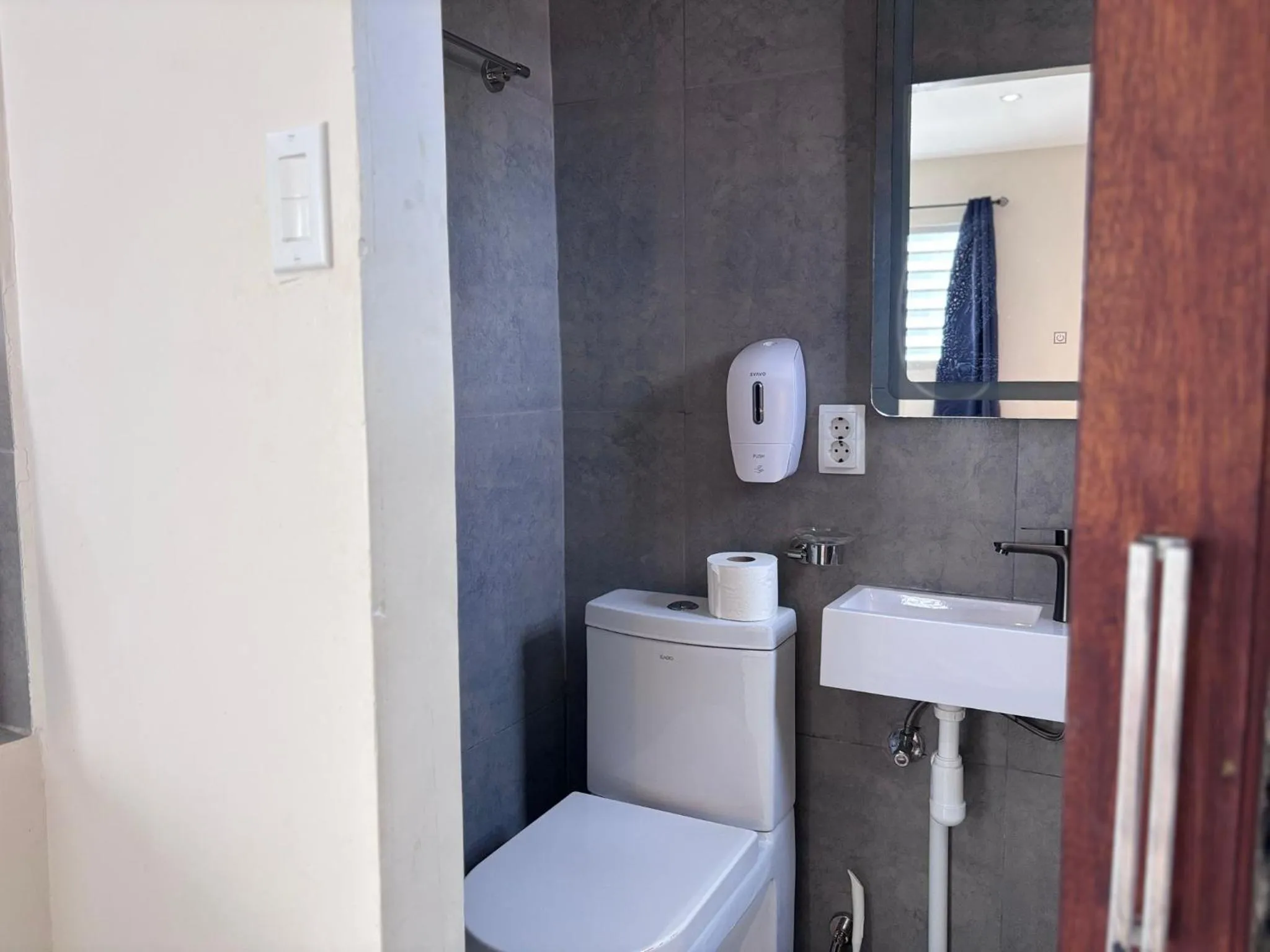 Toilet in Boca Simon Vacation Curacao