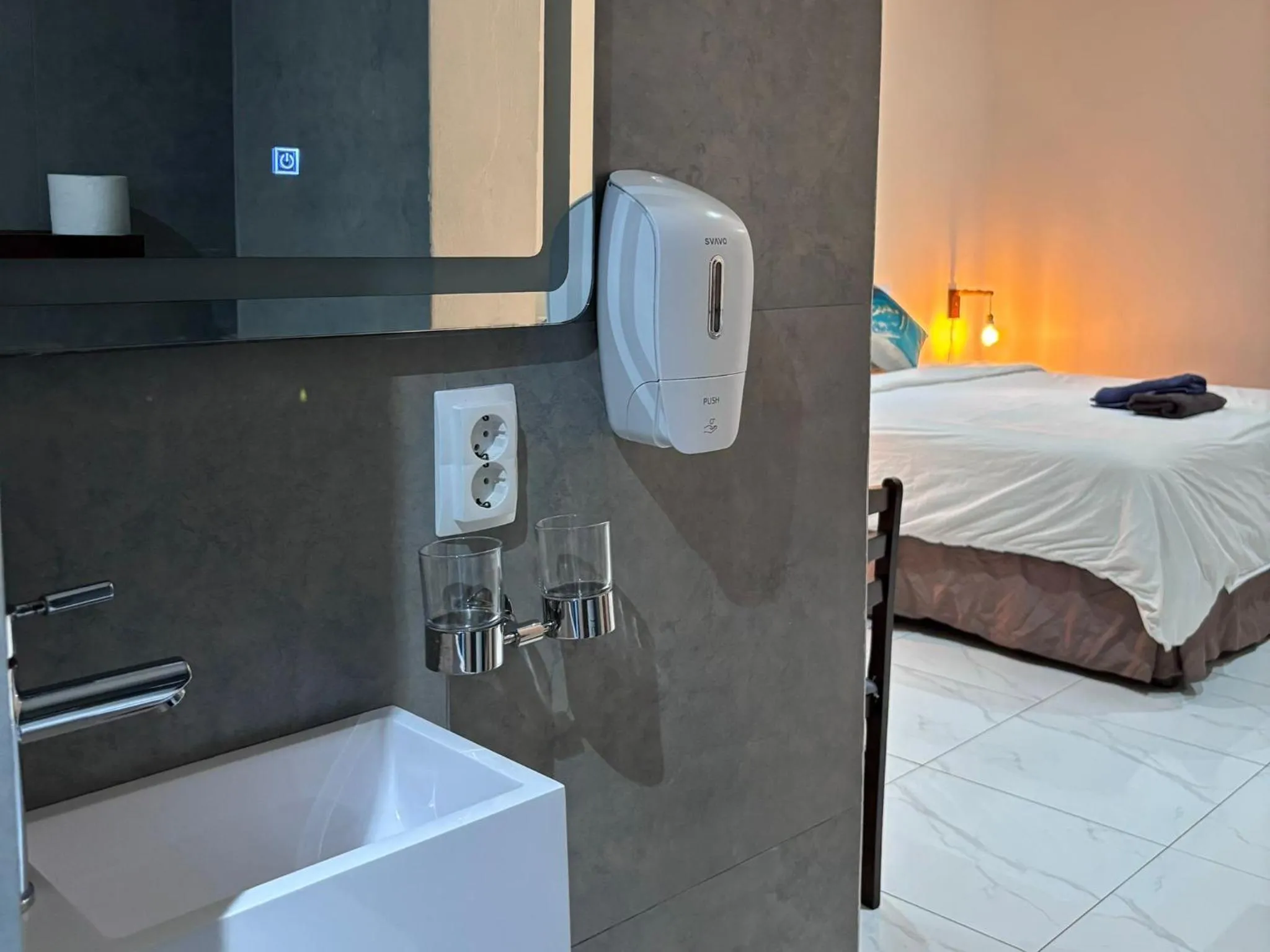 Toilet, Bed in Boca Simon Vacation Curacao