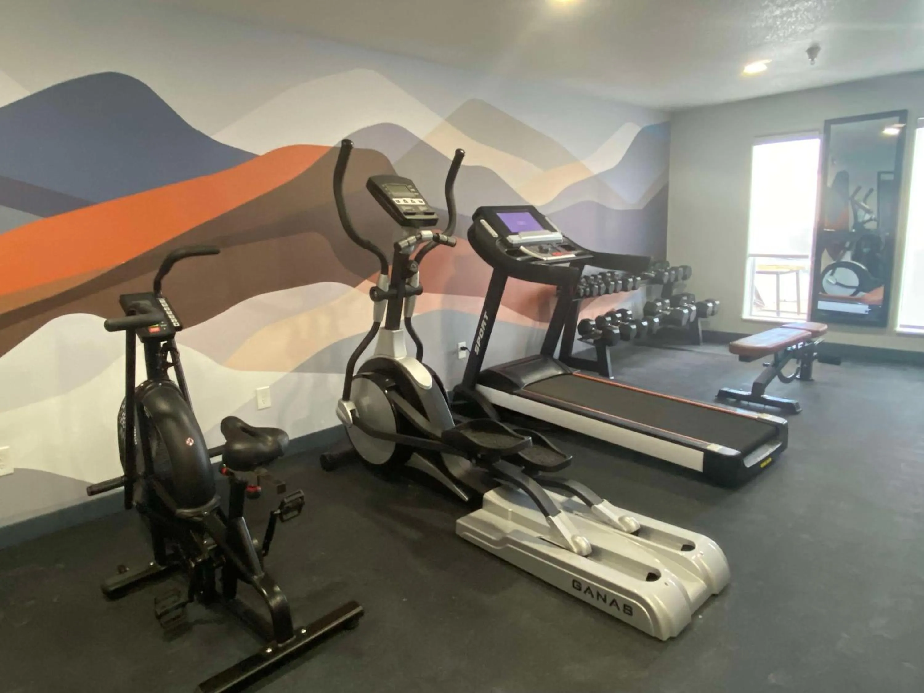Fitness centre/facilities in Best Western Montrose Inn