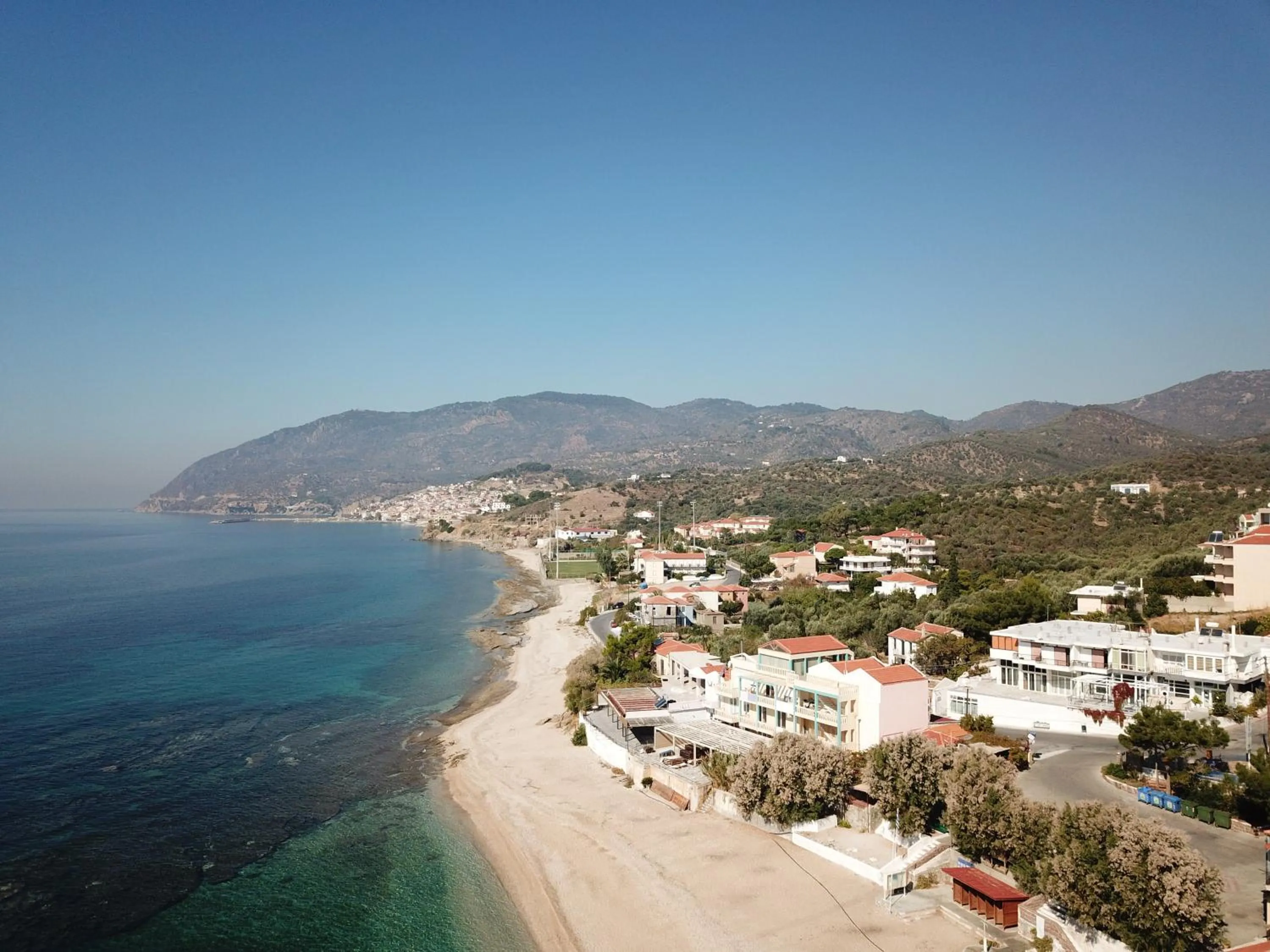 Beach in Sappho Plomari