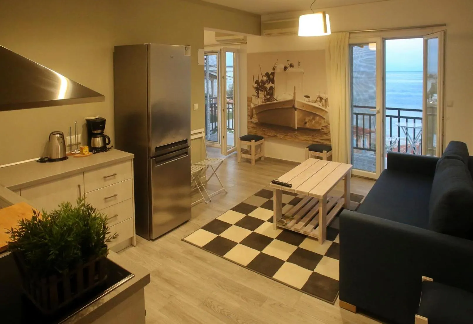 Kitchen or kitchenette in Sappho Plomari