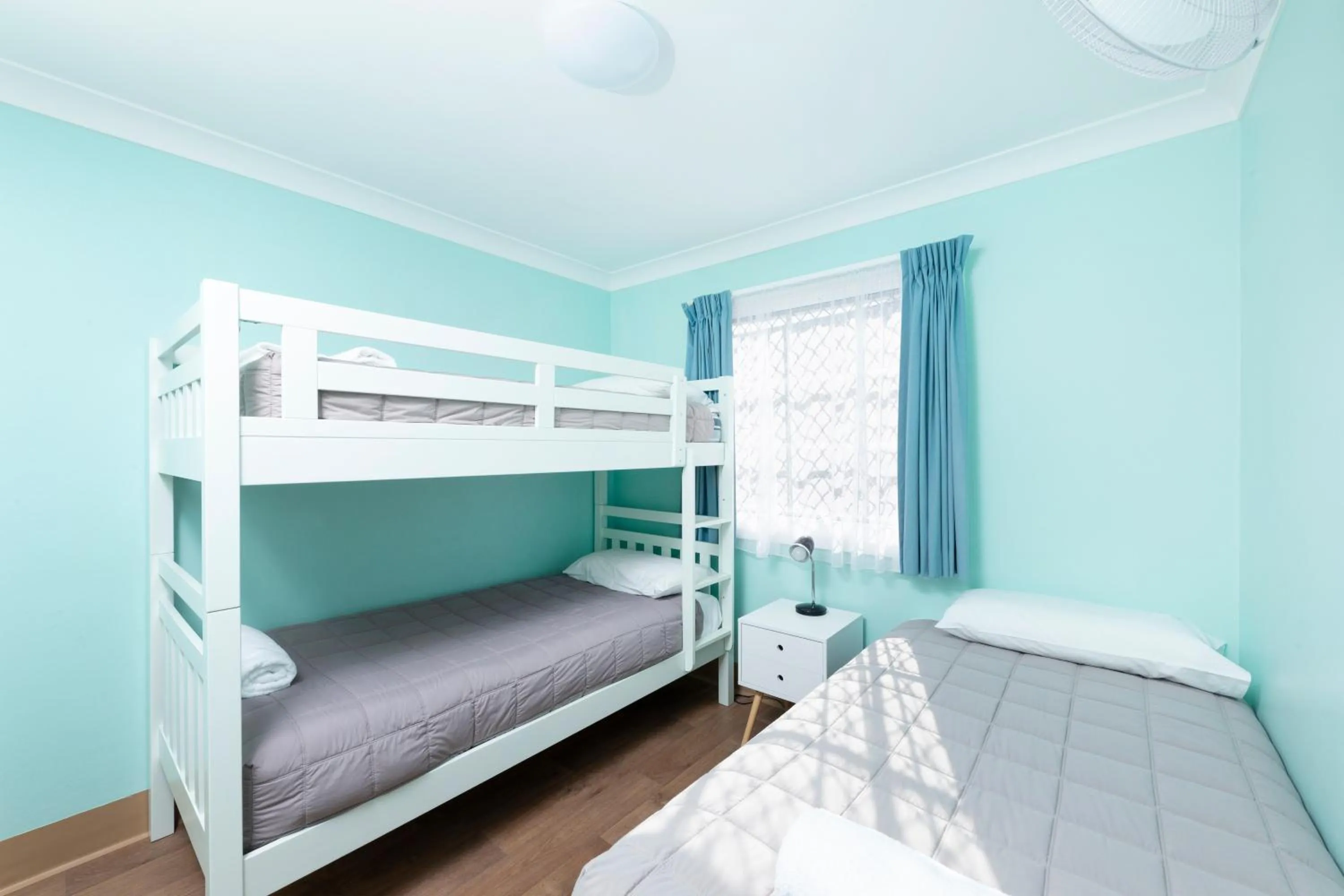 Bed in Forster Holiday Village