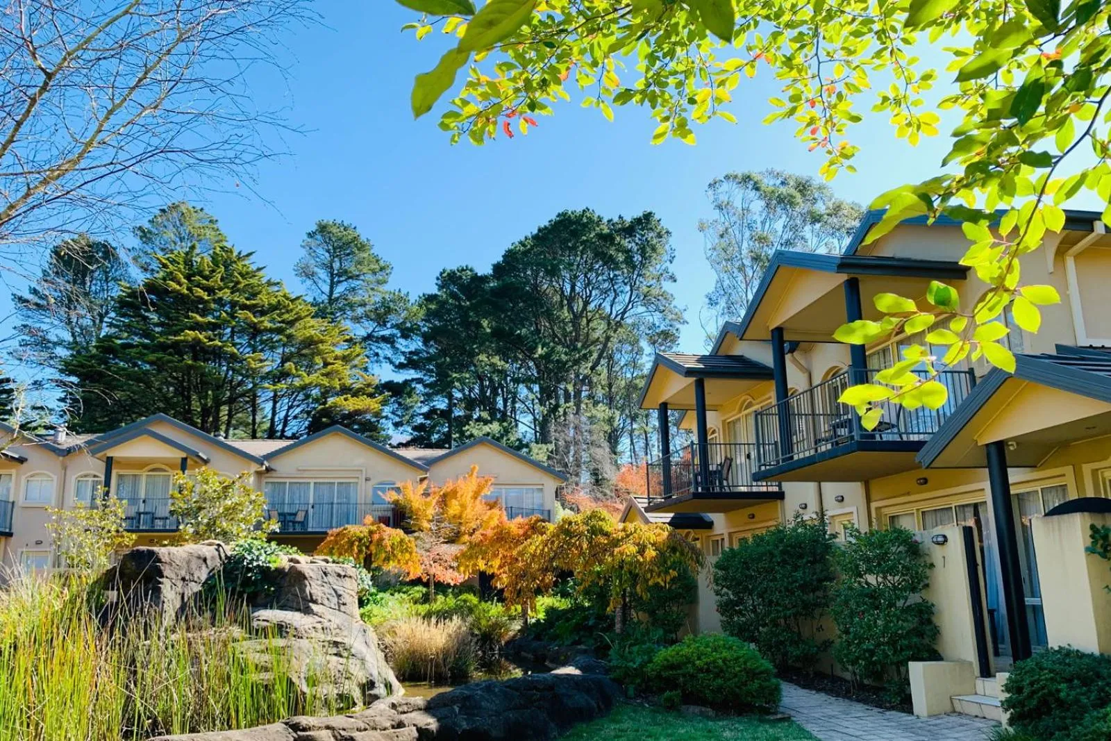 Property building in Falls Mountain Retreat Blue Mountains