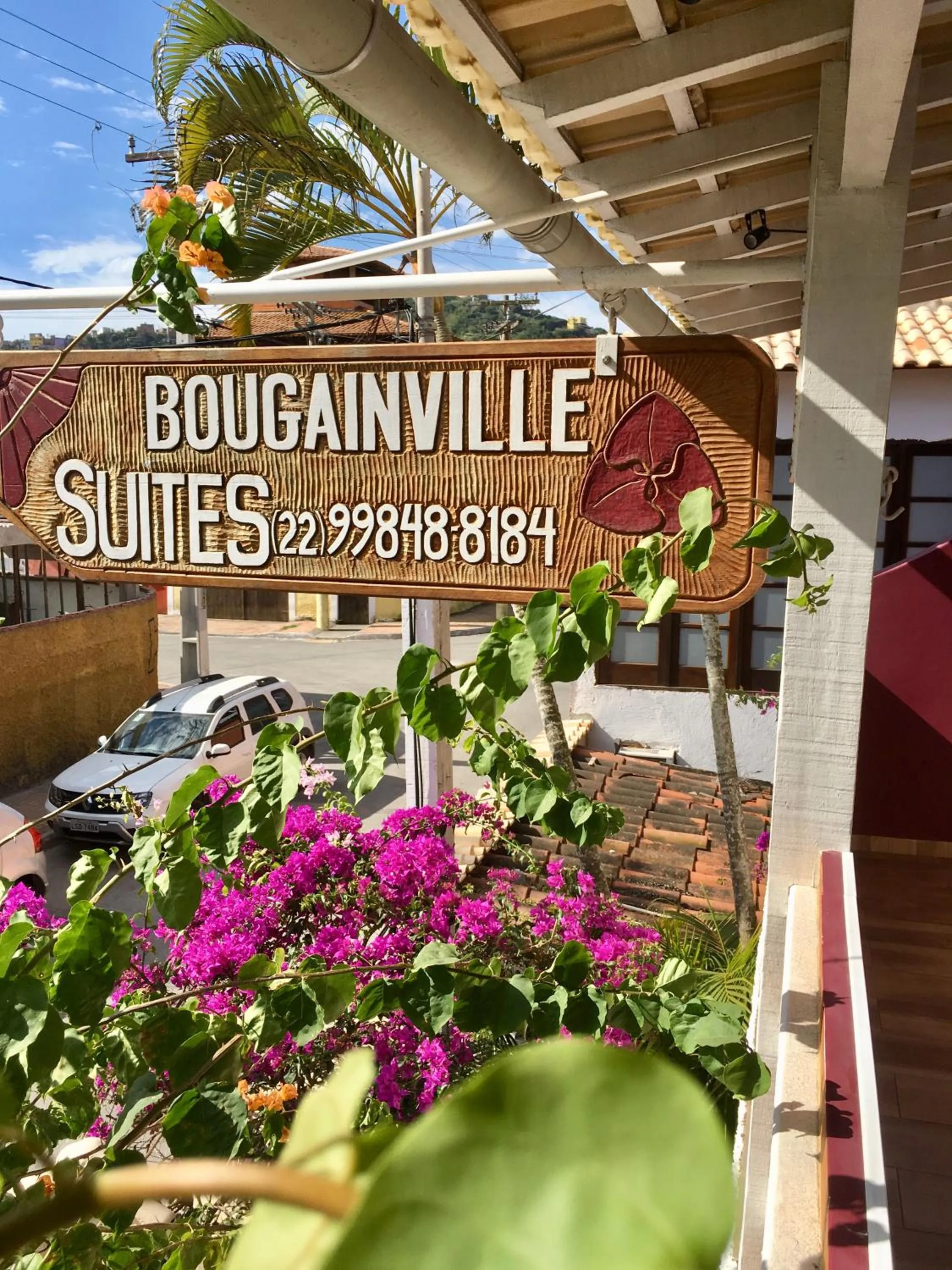 Floor plan in Bougainville Suítes