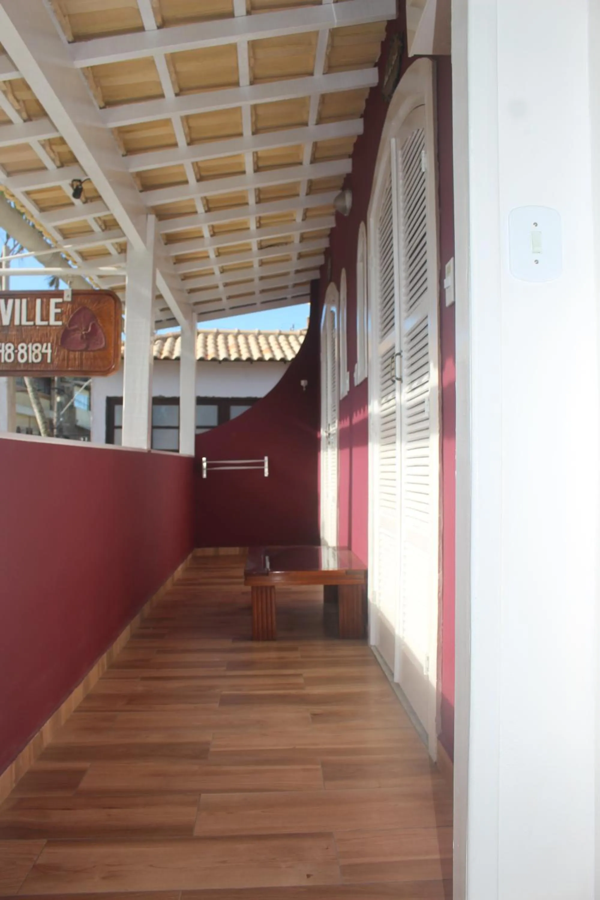 Balcony/Terrace in Bougainville Suítes