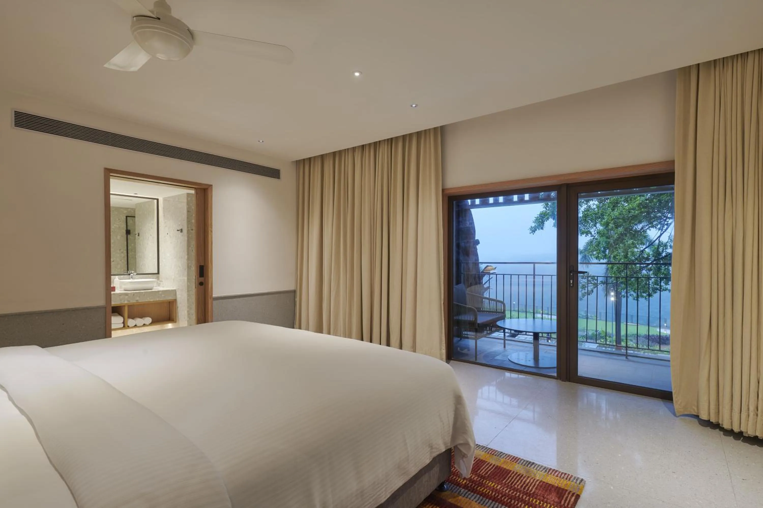 View (from property/room), Bed in Athiva Resort & Spa Khandala - Formerly Dukes Retreat