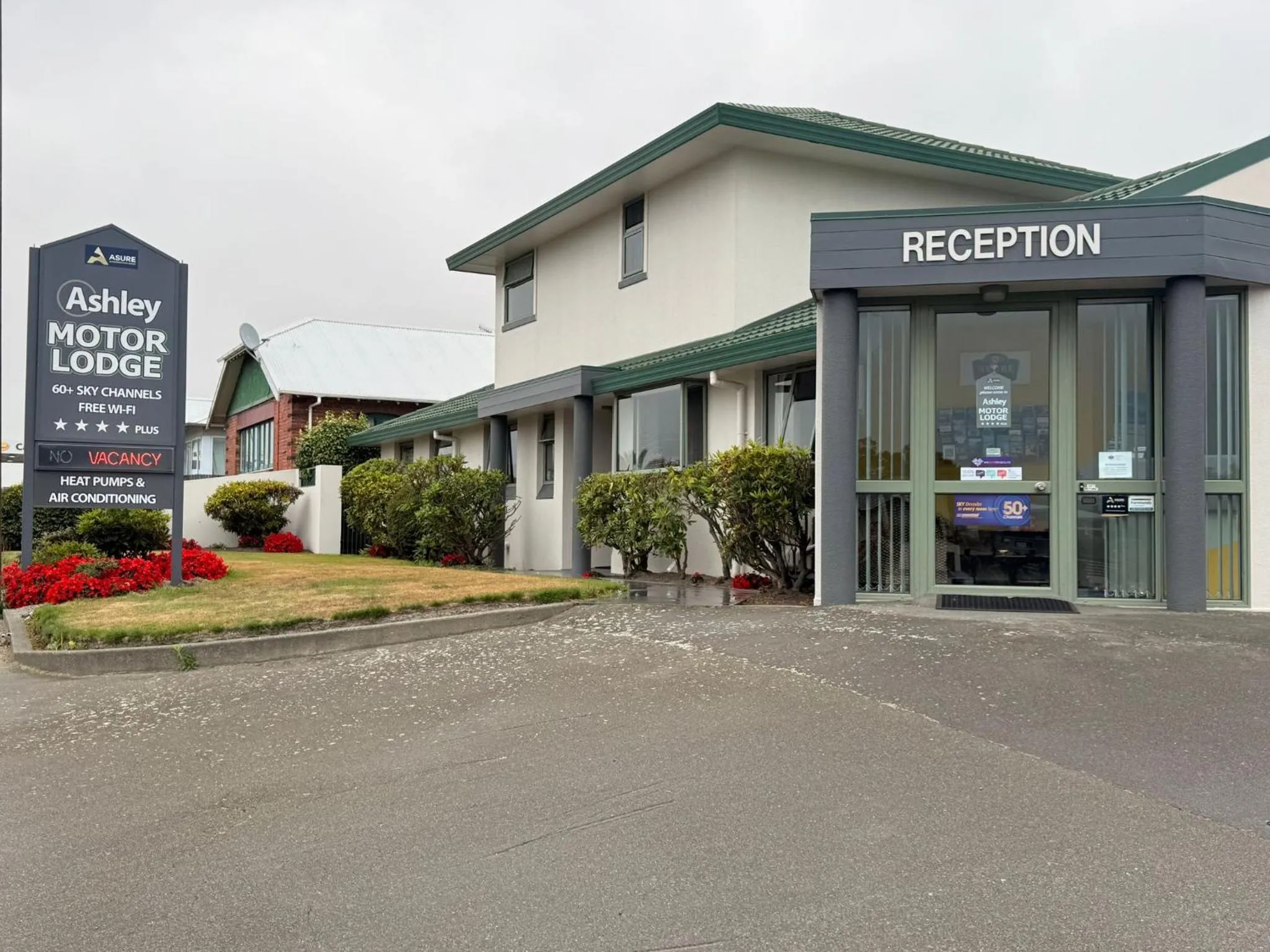 Property building in ASURE Ashley Motor Lodge