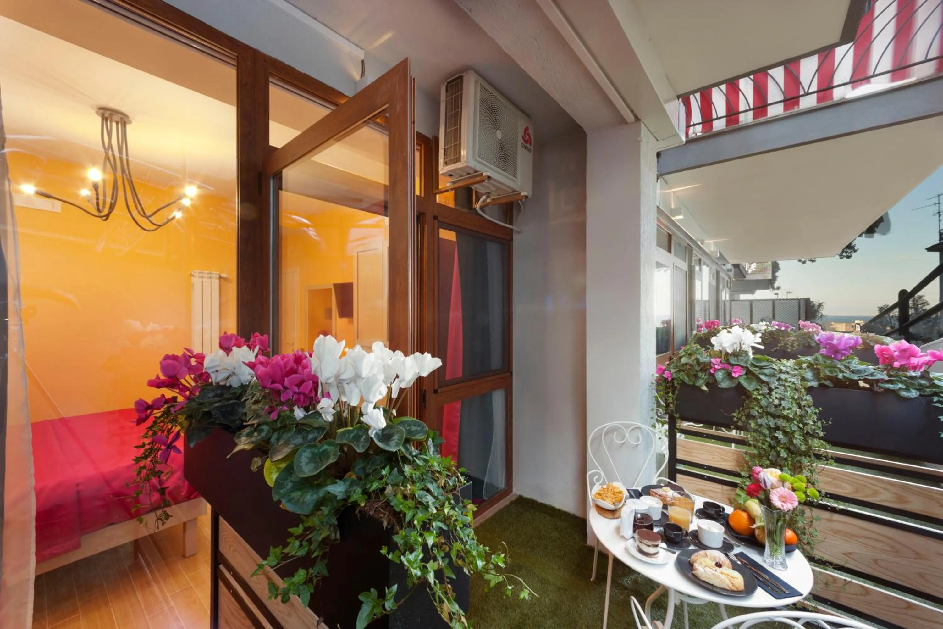 Patio in B&B Sorrento Queen