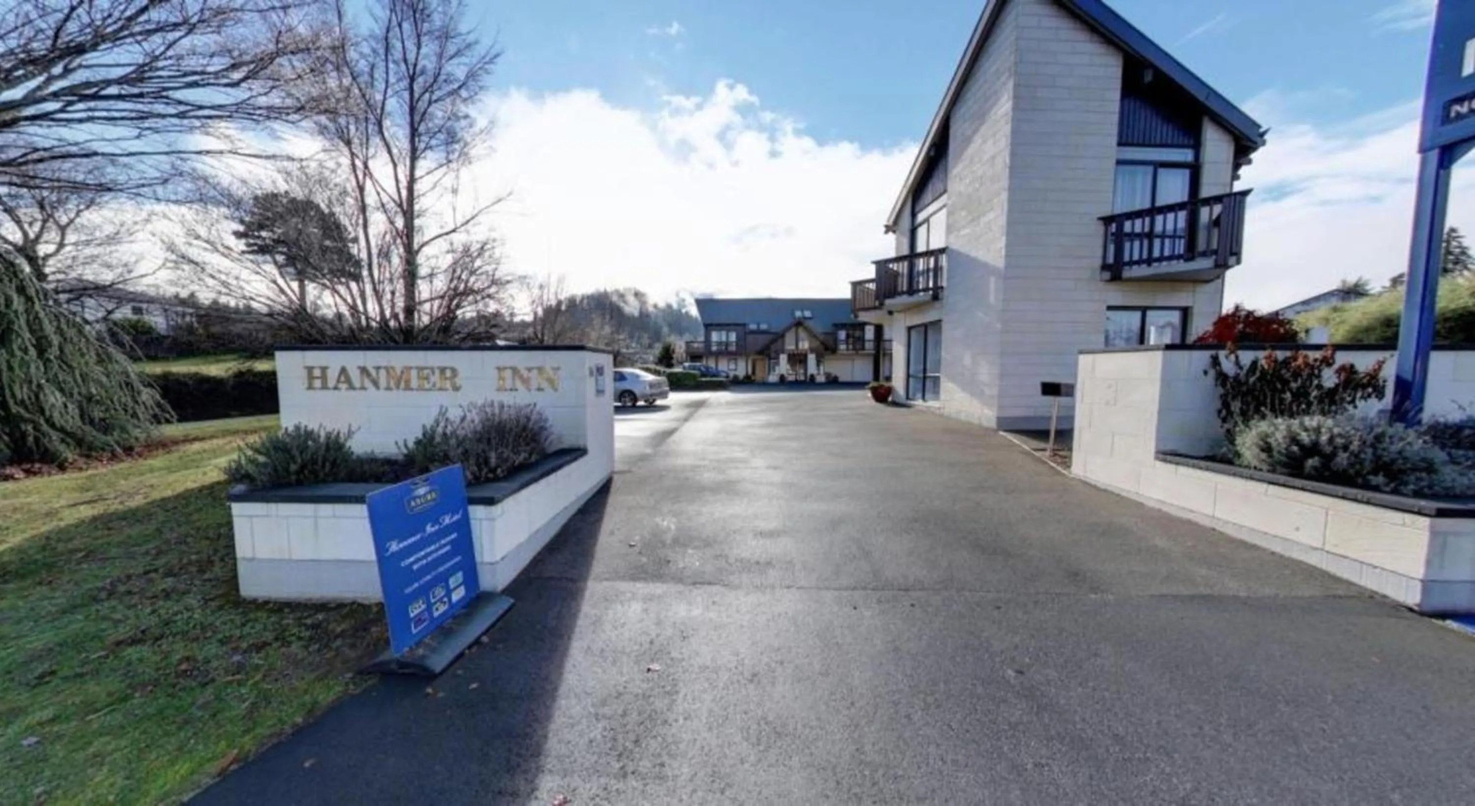 Facade/entrance in ASURE Hanmer Inn Motel Hanmer Springs