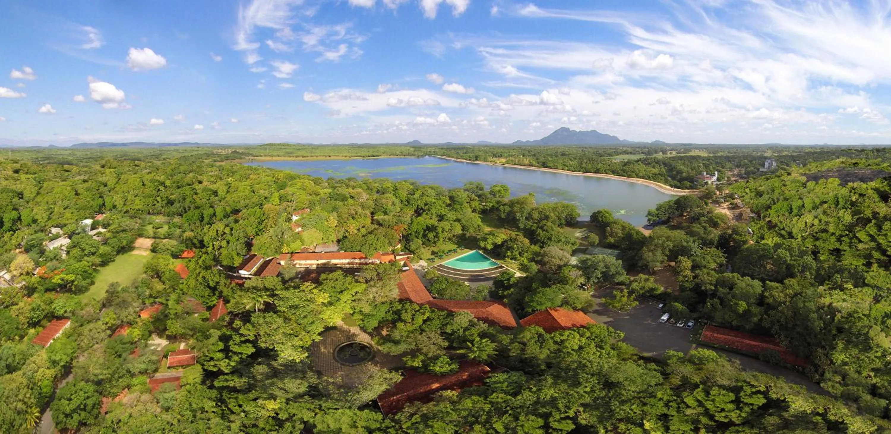 Bird's eye view in Habarana Village by Cinnamon