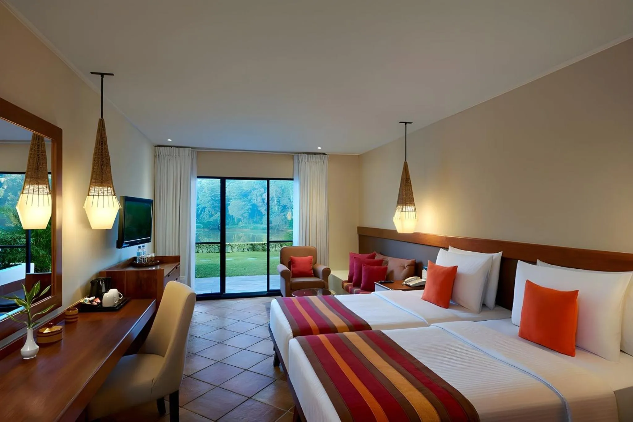 Bedroom, Bed in Cinnamon Citadel Kandy