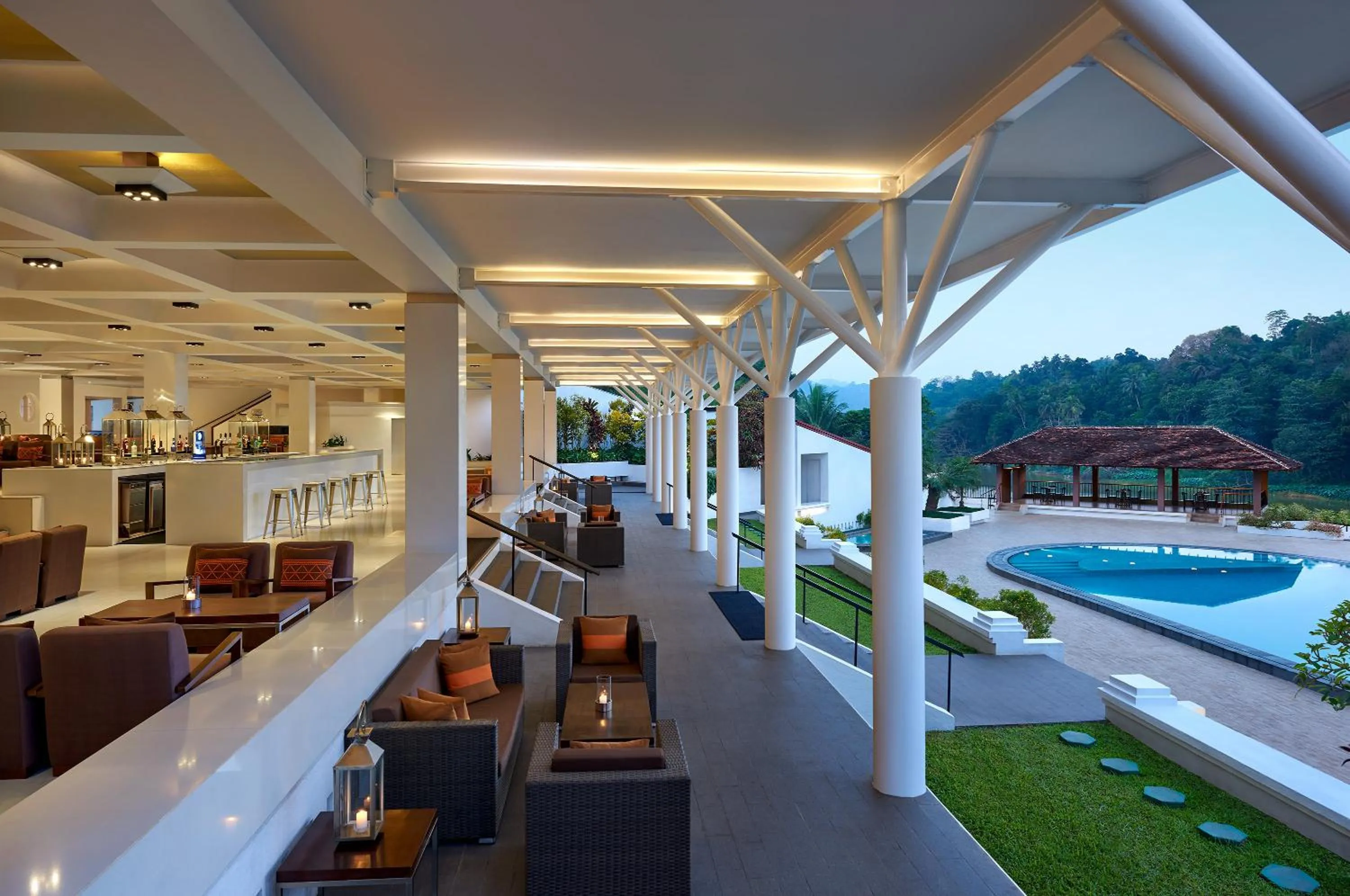 Garden in Cinnamon Citadel Kandy