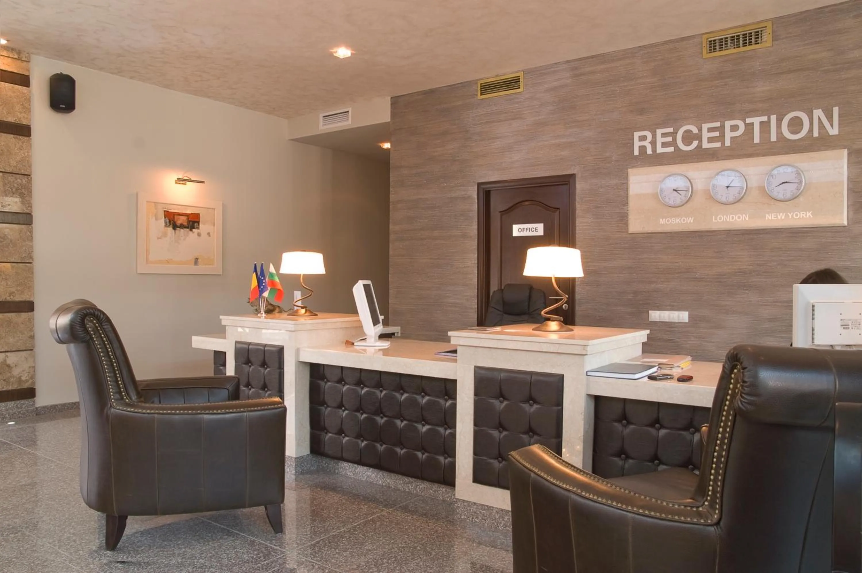 Lobby or reception in Detelina Hotel