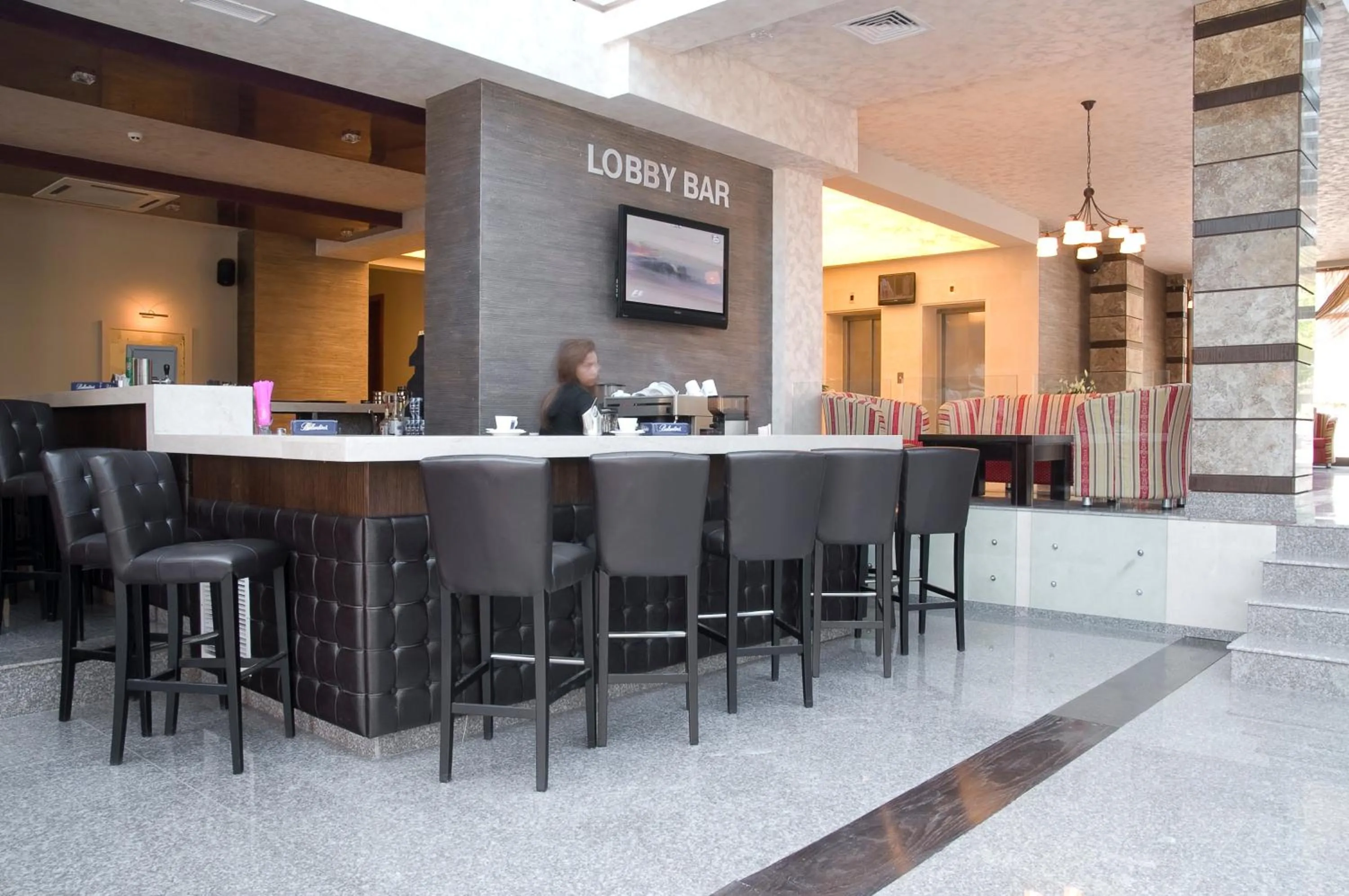 Lobby or reception in Detelina Hotel