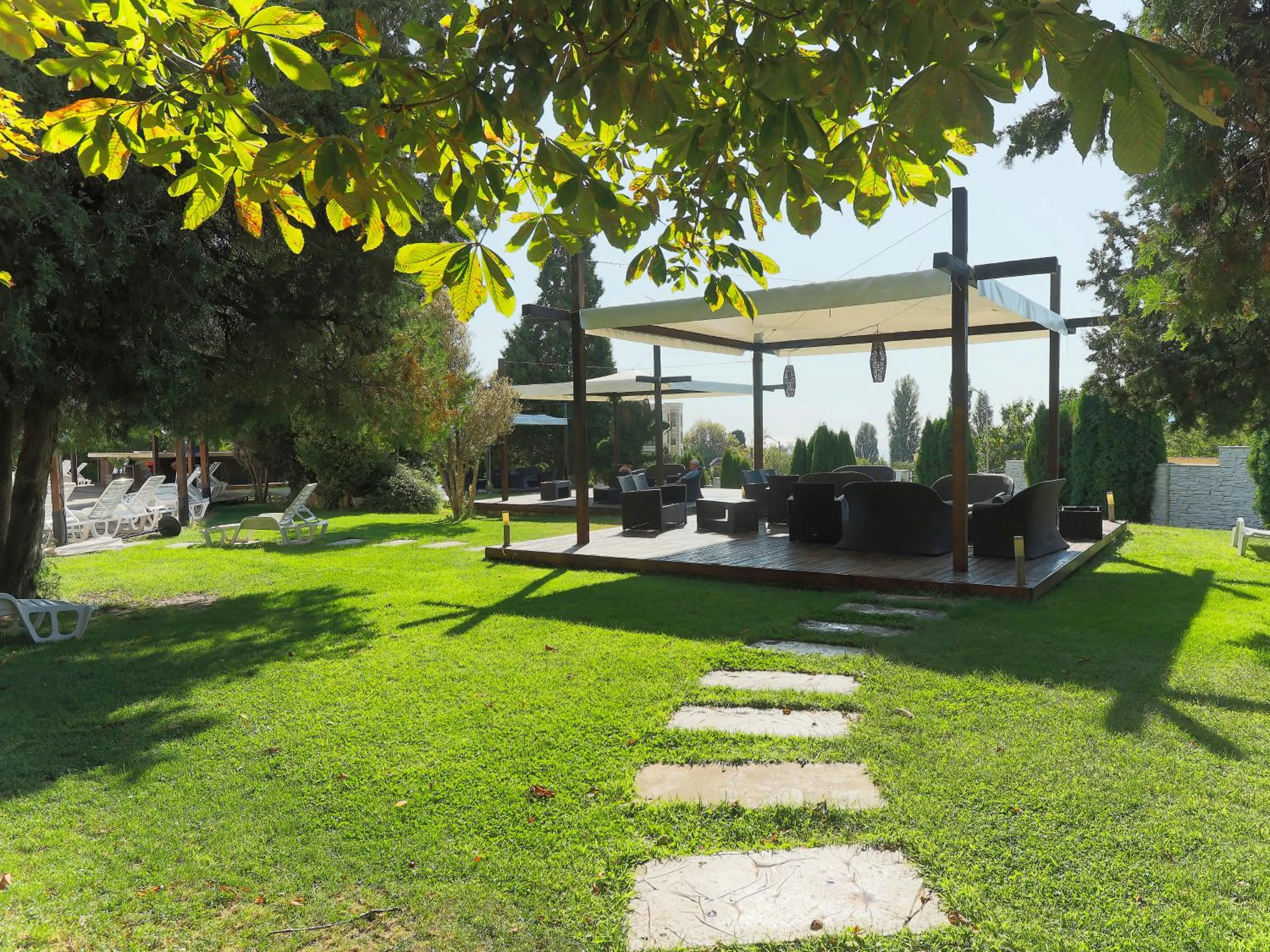 Patio in Detelina Hotel