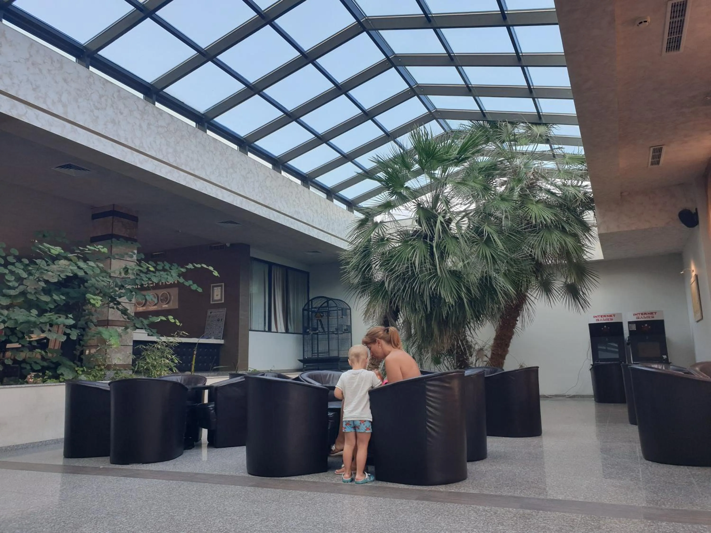 Lobby or reception in Detelina Hotel