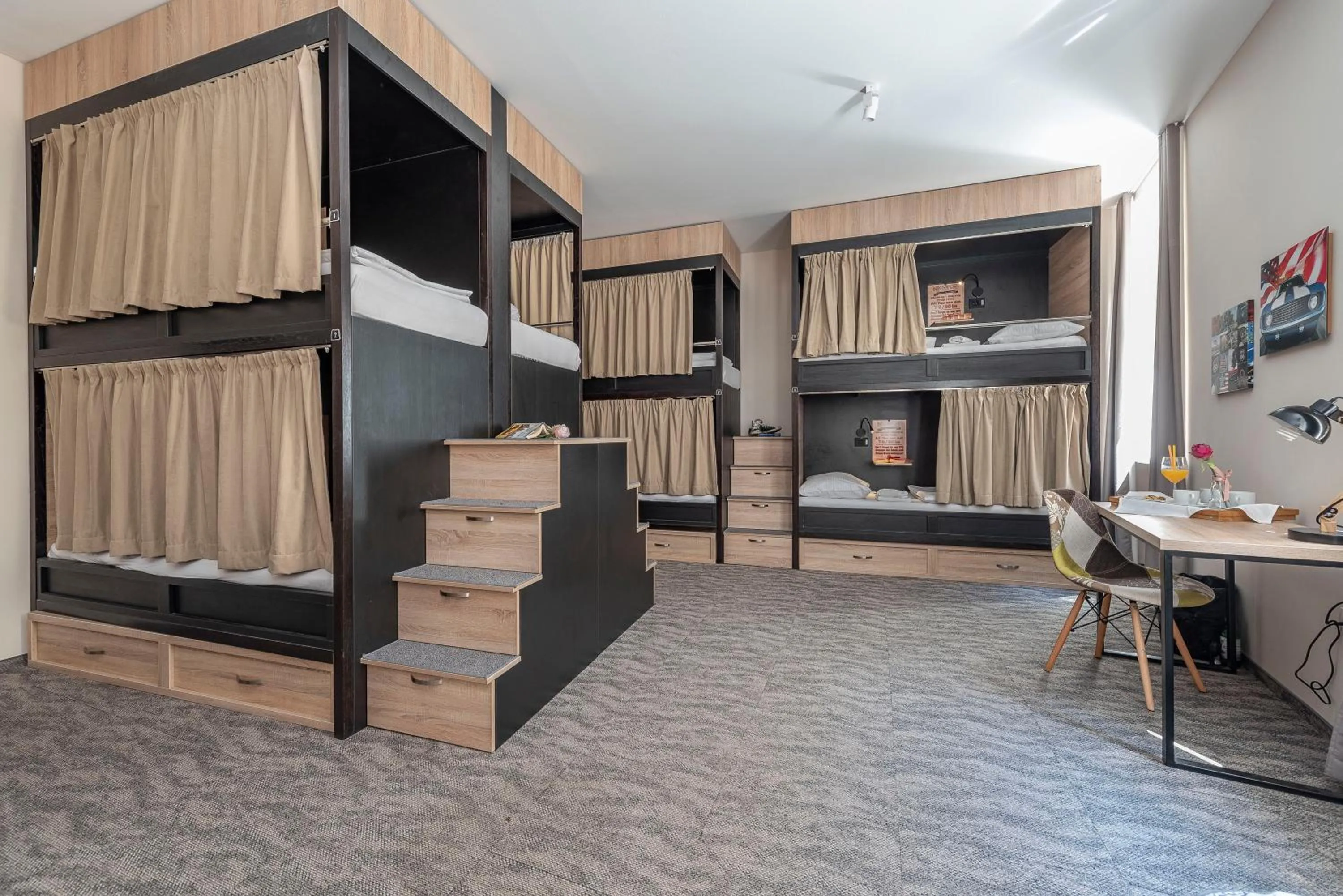 bunk bed in Downtown Boutique Hostel