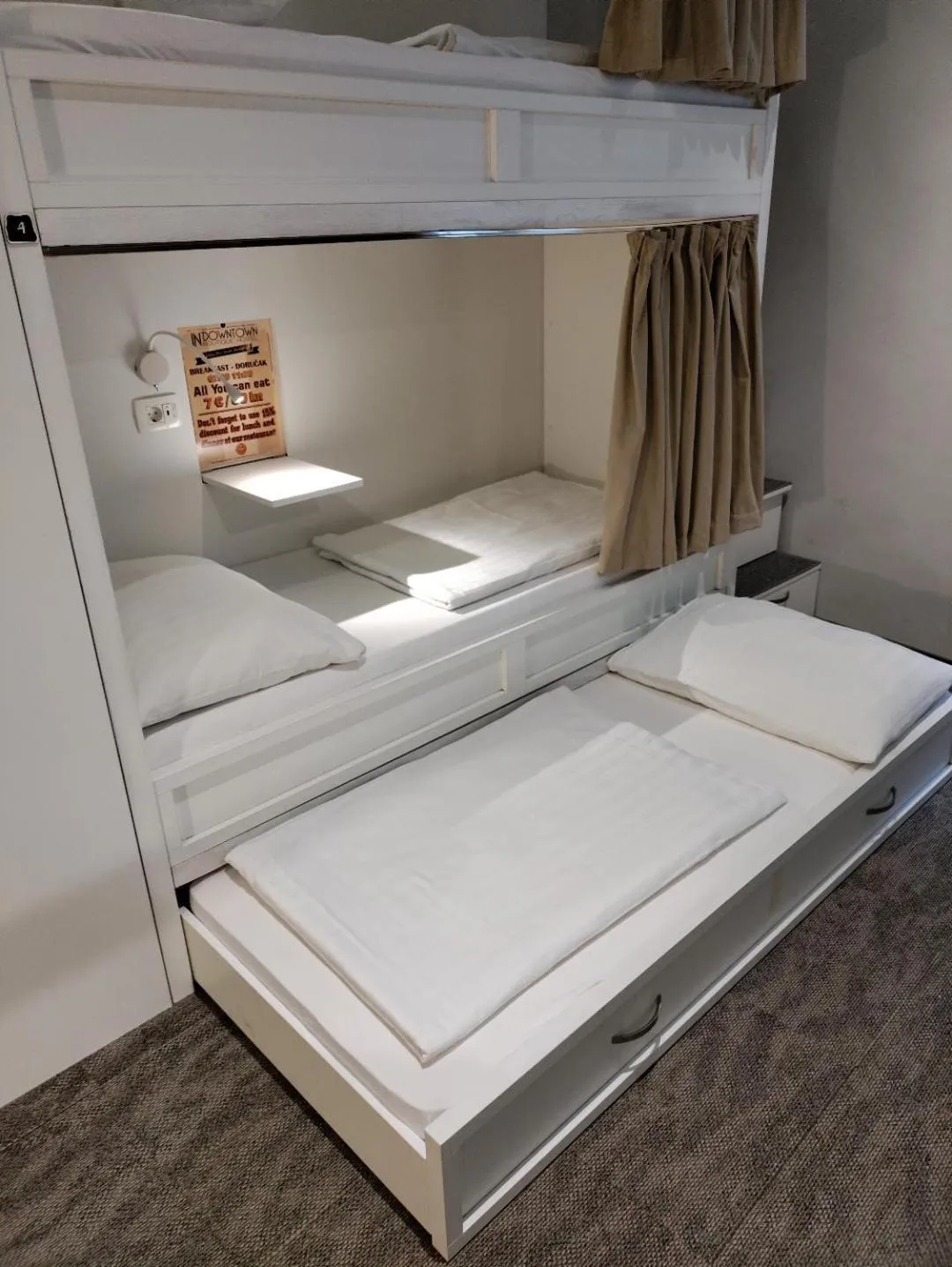 Bed in Downtown Boutique Hostel