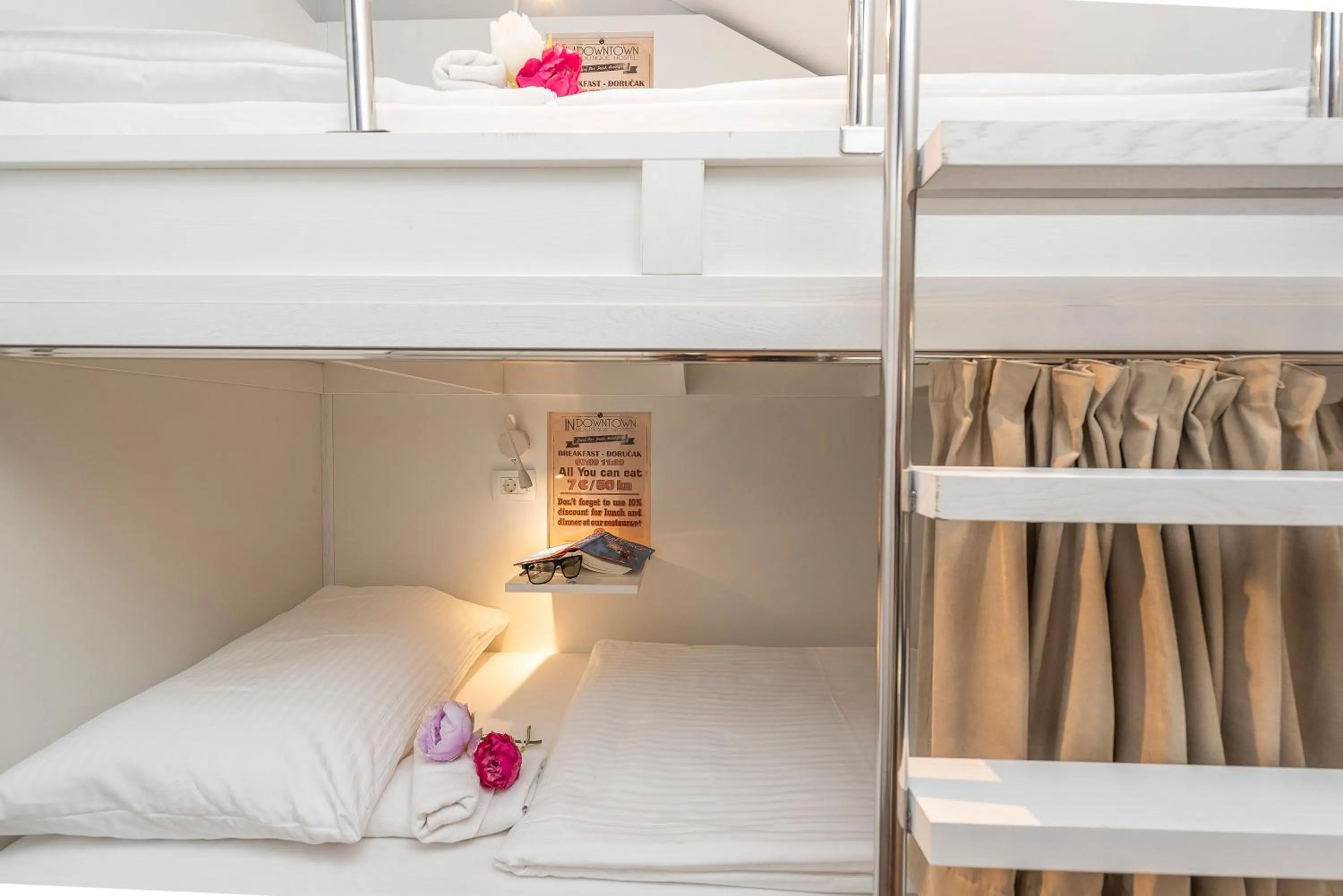bunk bed, Bed in Downtown Boutique Hostel