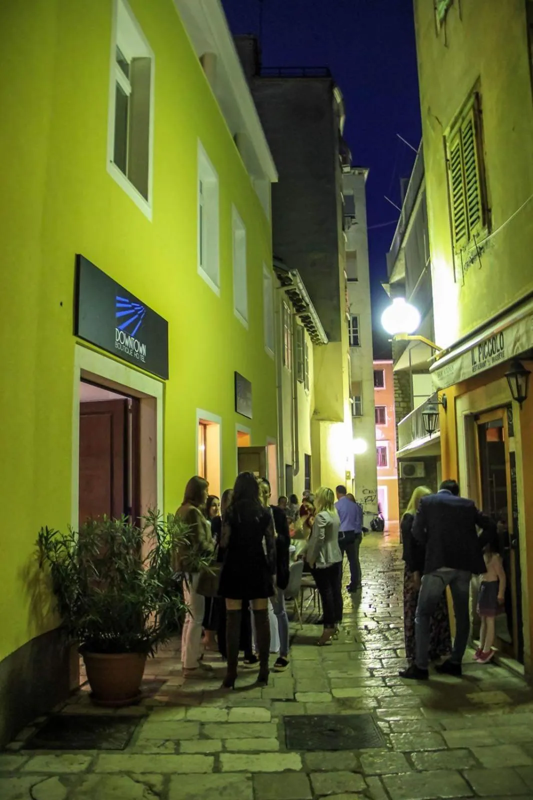 Property building in Downtown Boutique Hostel