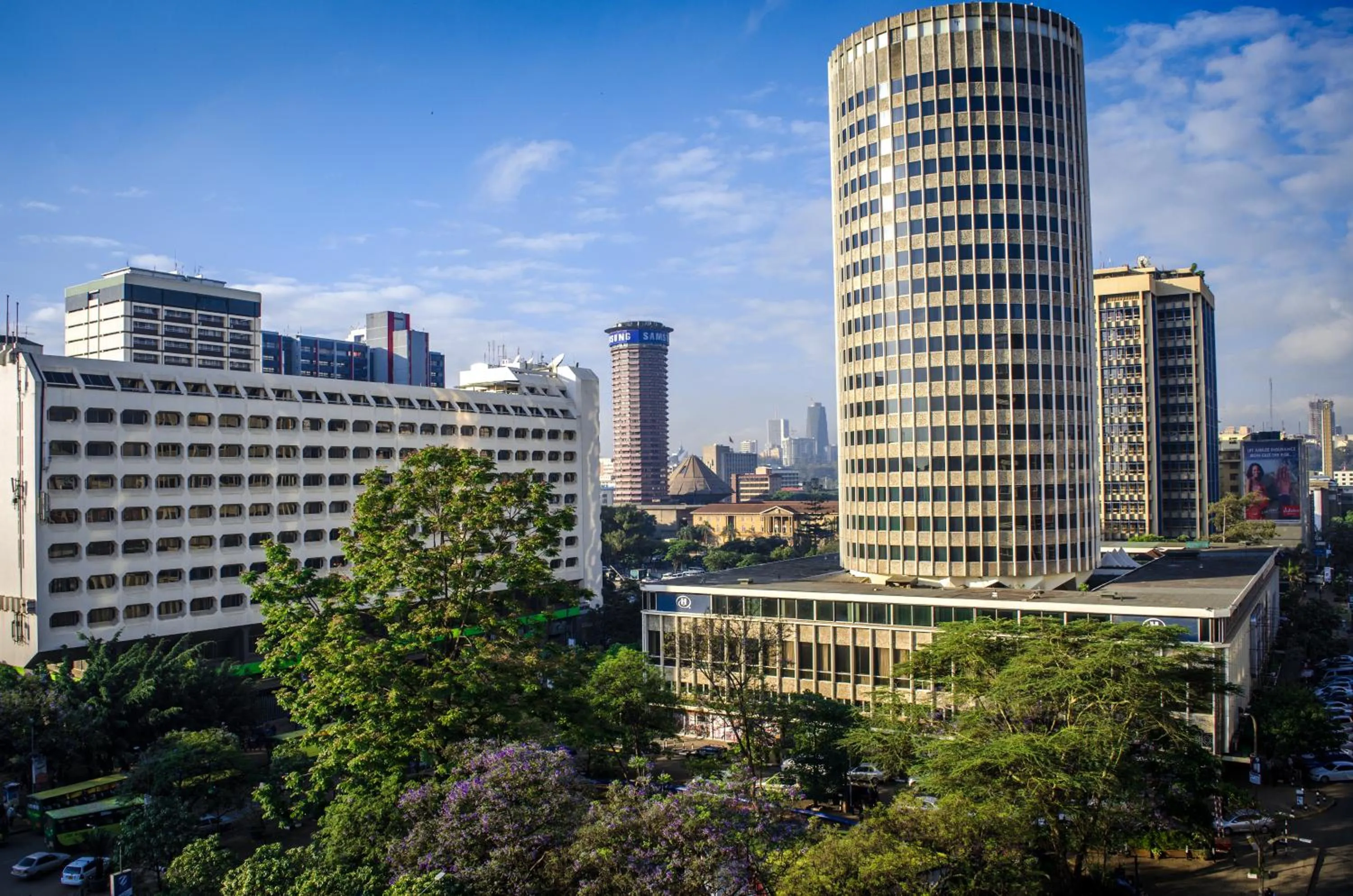 Bird's eye view in Hilton Nairobi
