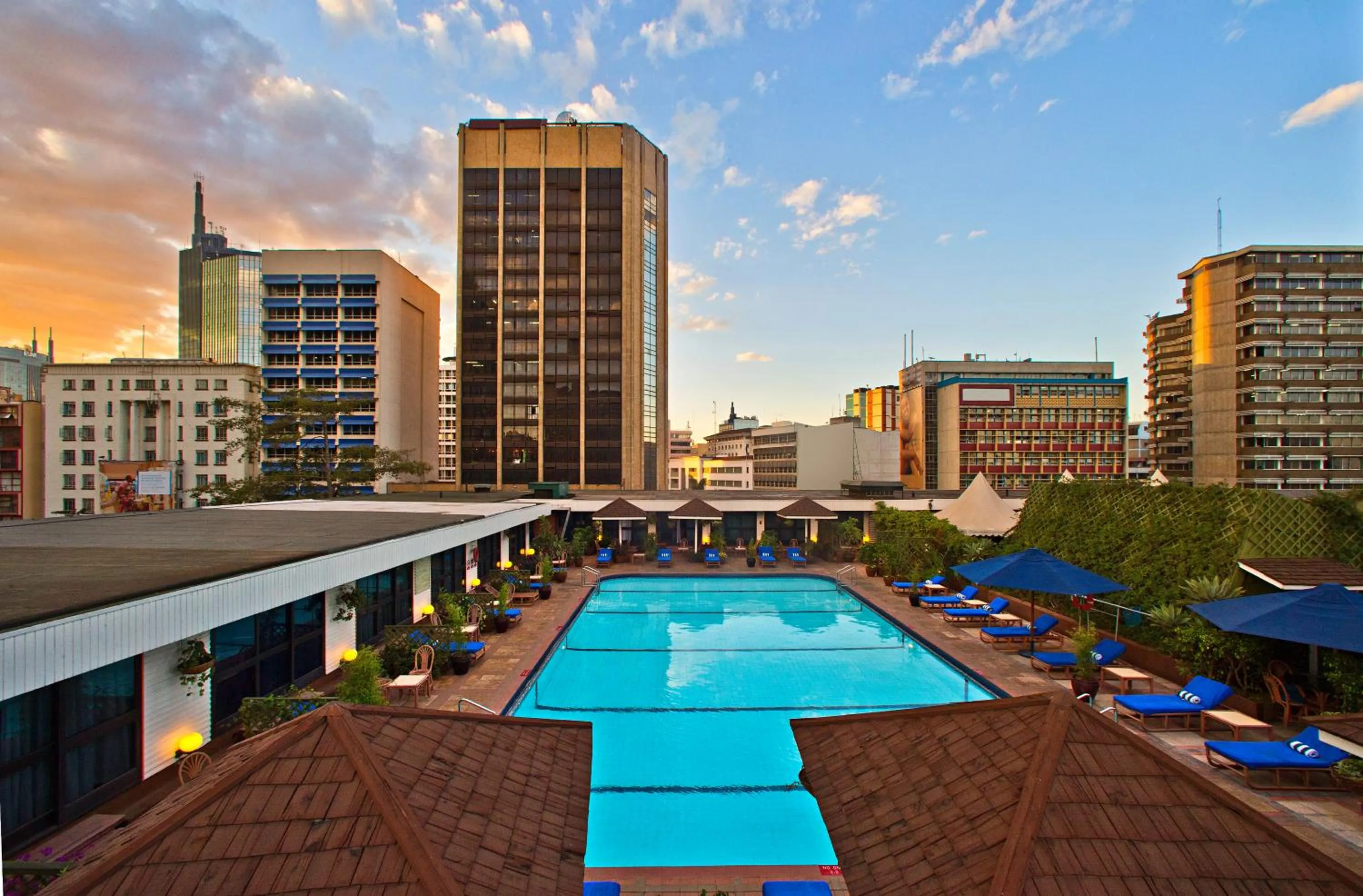 Swimming Pool in Hilton Nairobi