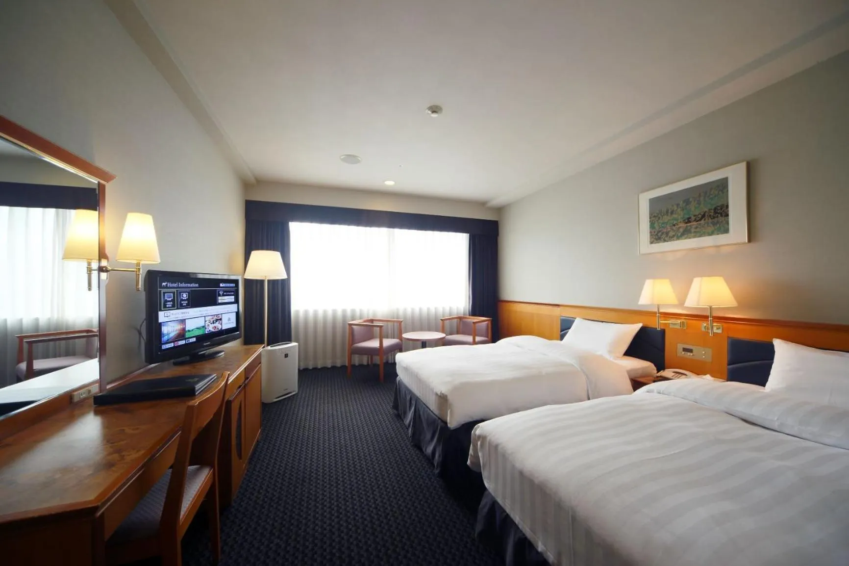 Photo of the whole room, Bed in Hotel Nikko Nara