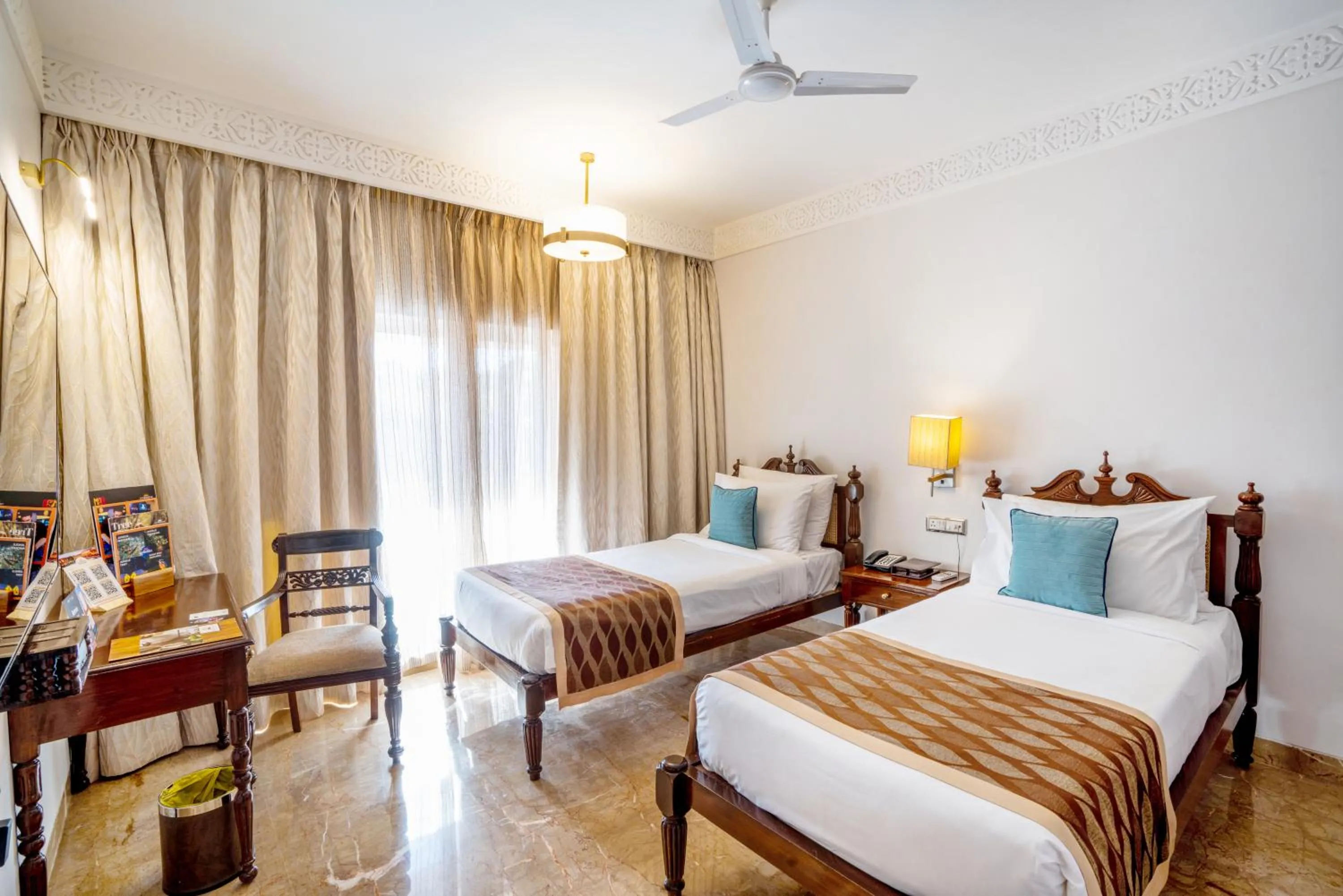 Bed in Evershine Resort & Spa