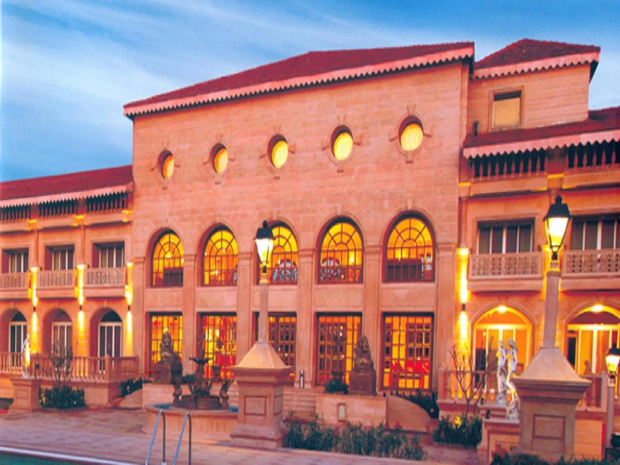 Facade/entrance in Evershine Resort & Spa