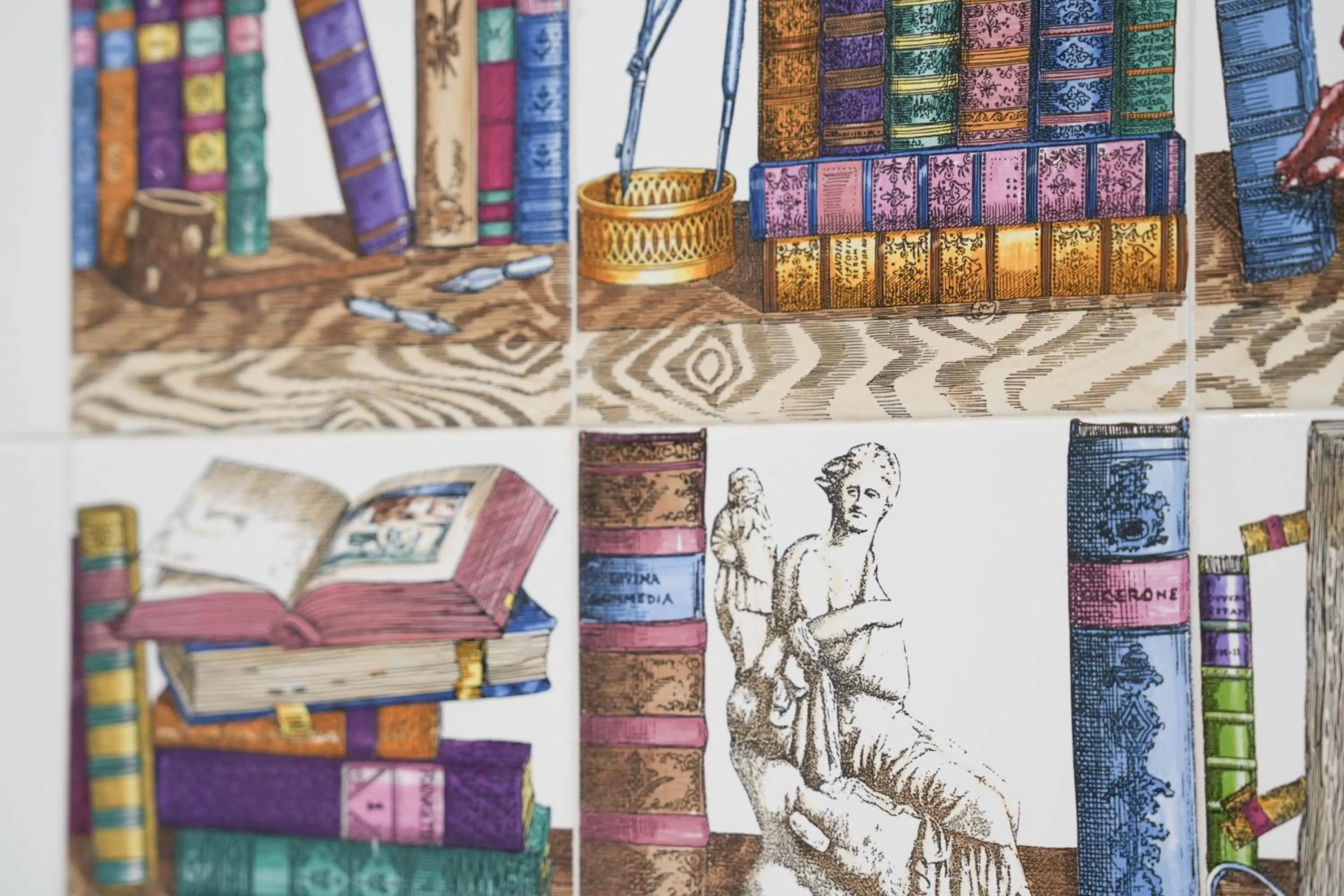 Decorative detail in B&B Le Mura