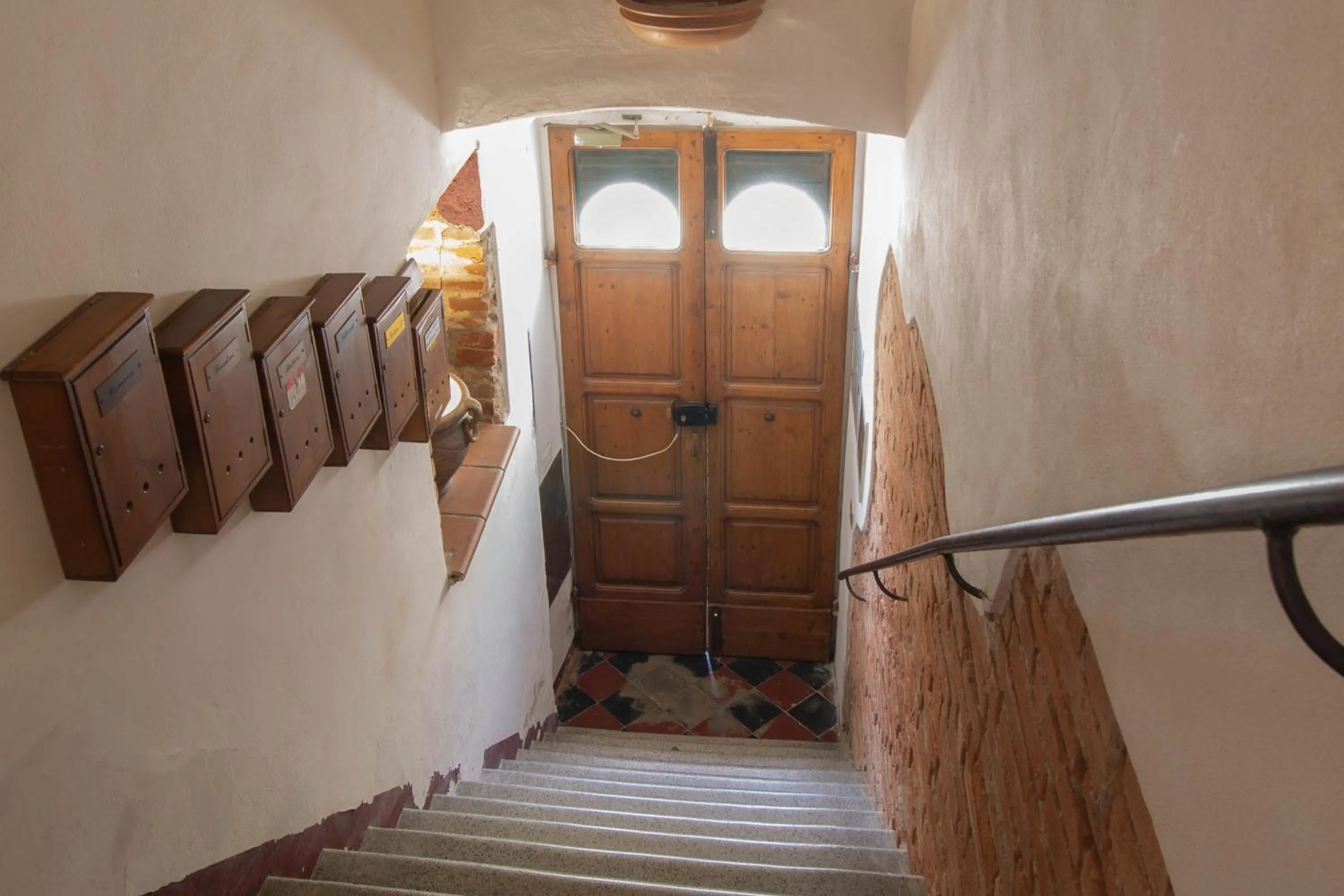 Decorative detail in B&B Le Mura