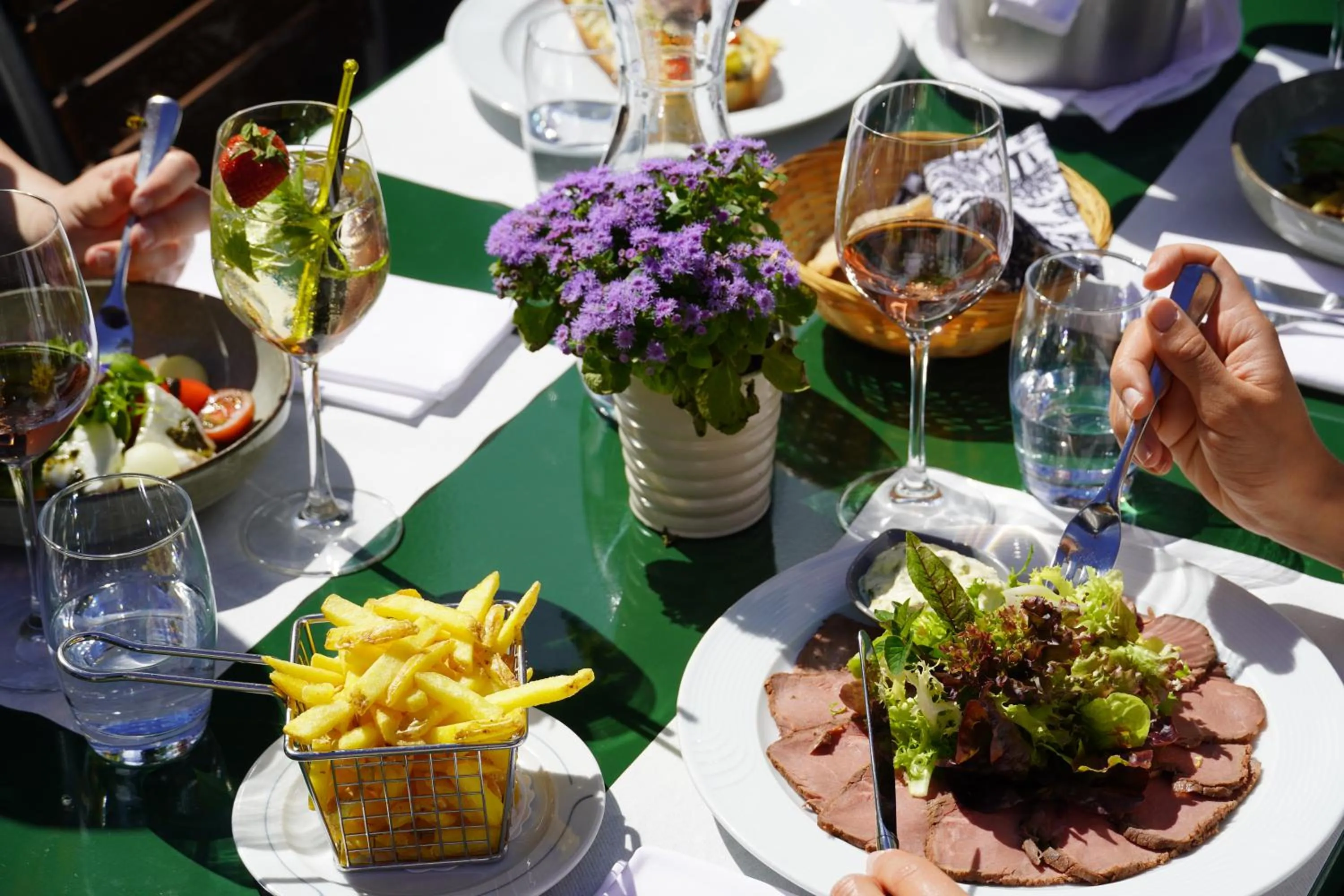 Restaurant/places to eat in Hotel Appenberg