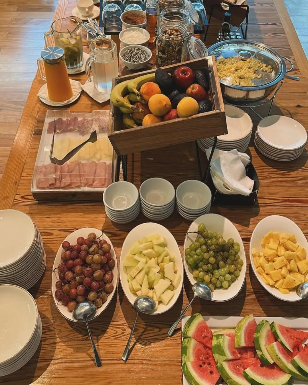 Breakfast in Cassa Lepage Art Hotel Buenos Aires