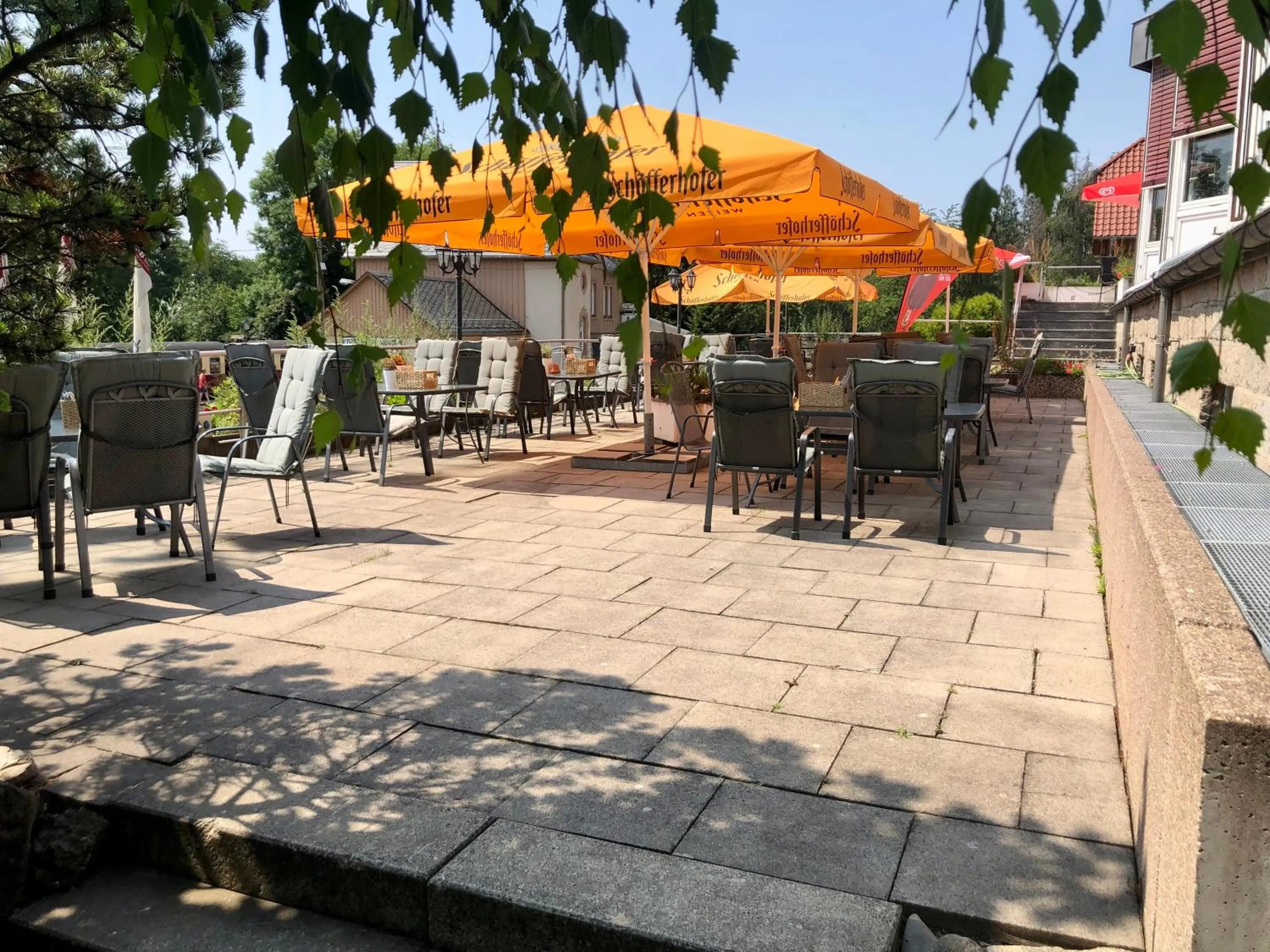 Patio in Hotel Der Kräuterhof