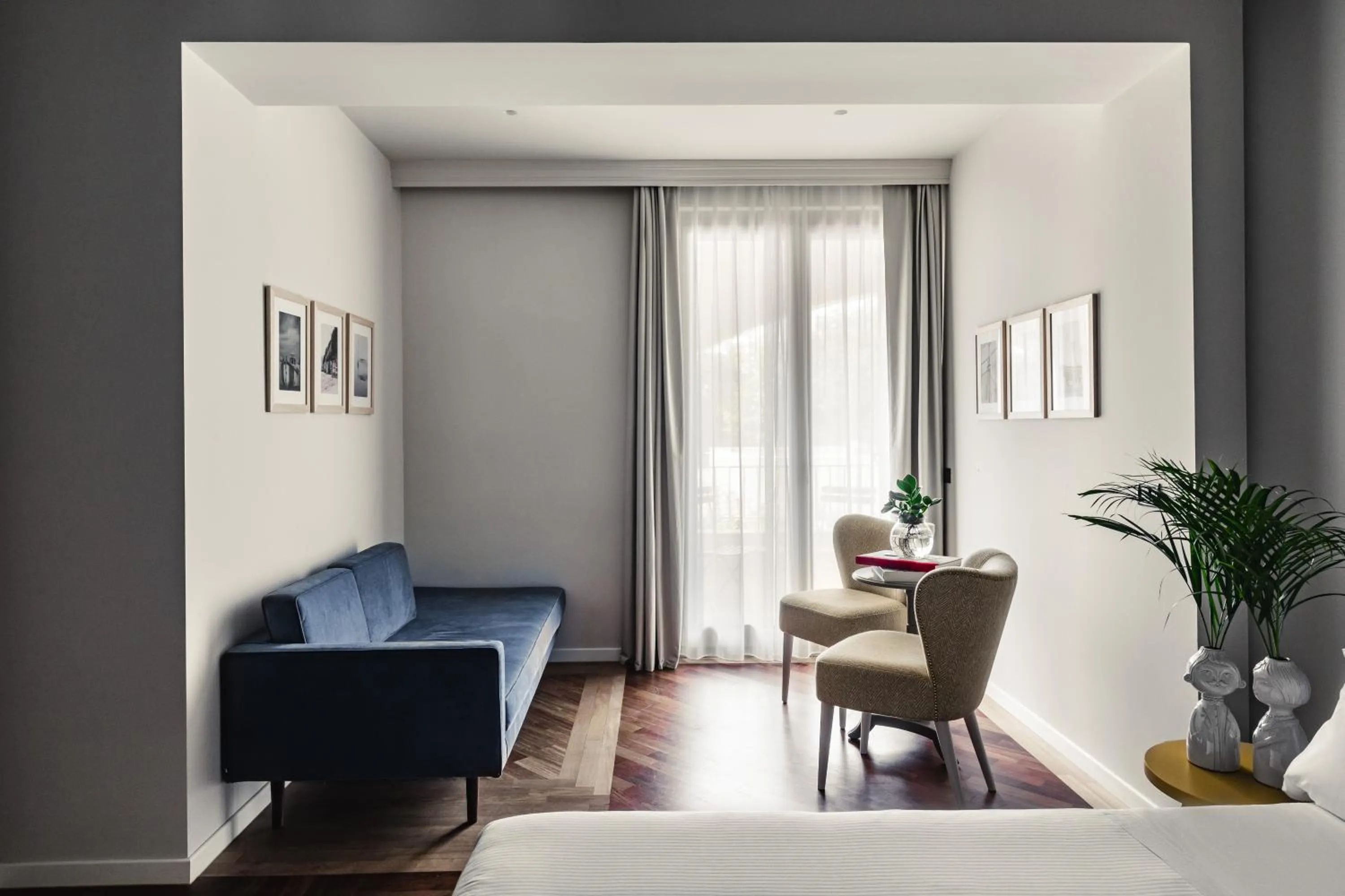 Seating area in SeeBay Hotel