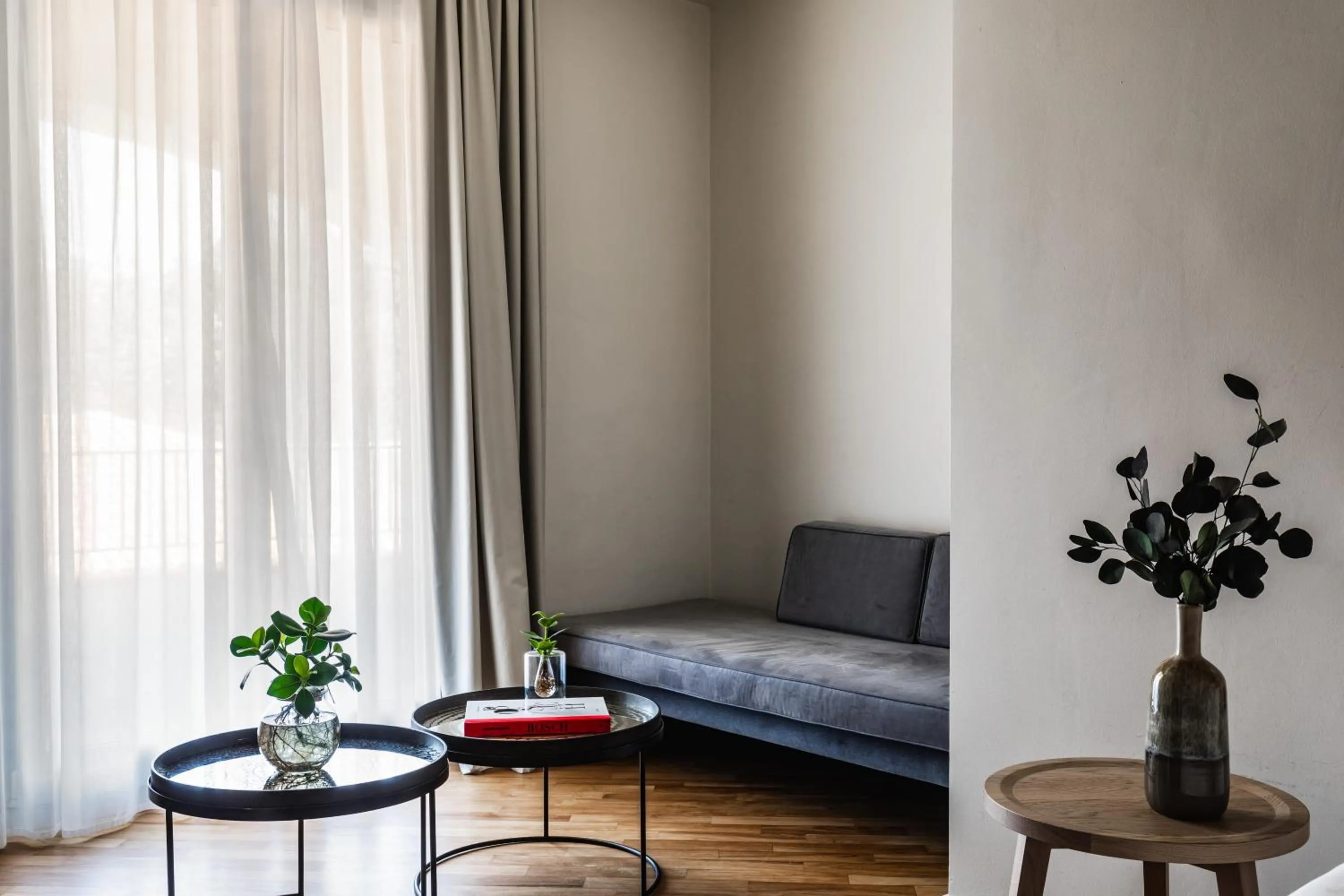 Seating area in SeeBay Hotel