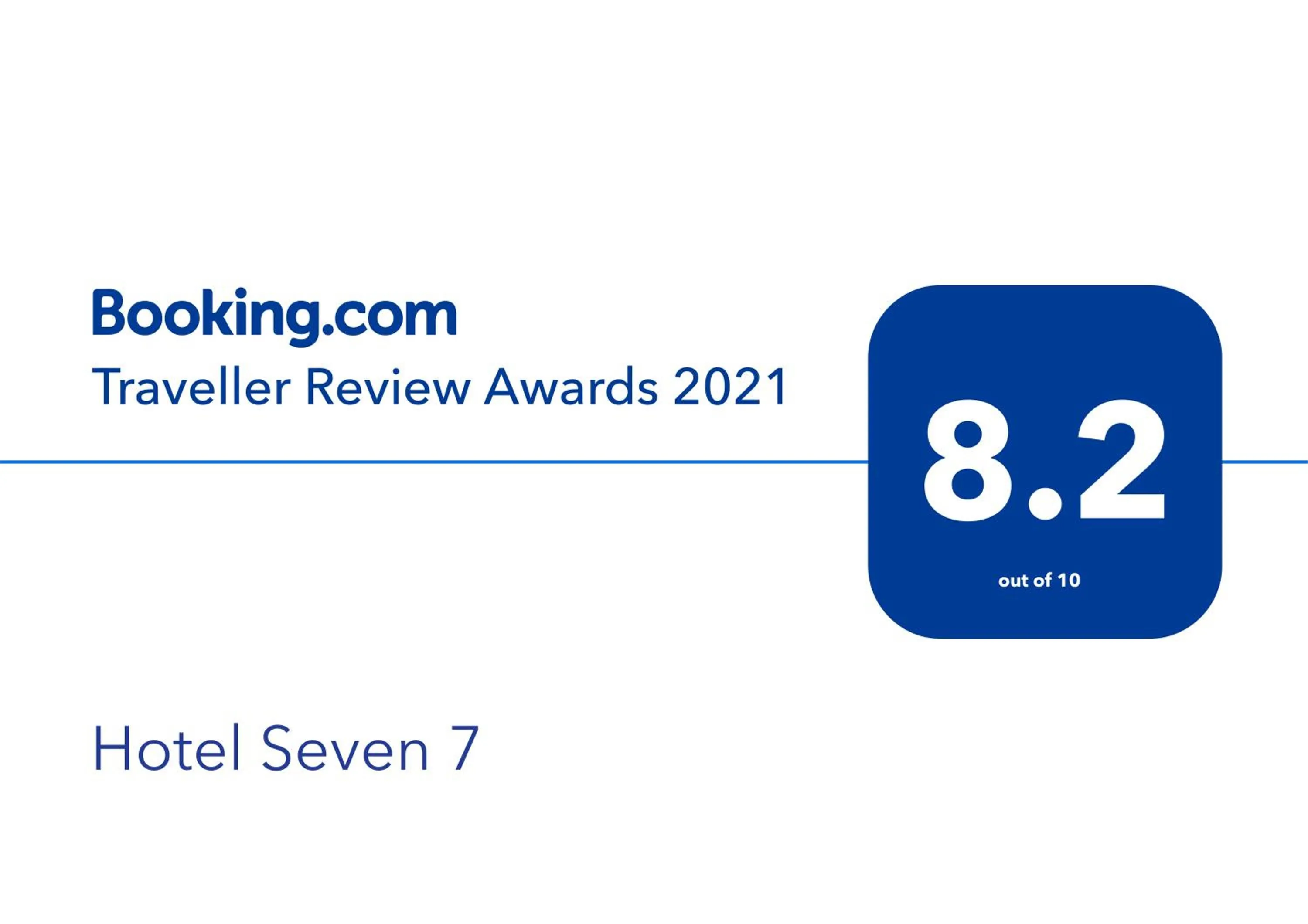 Certificate/Award in Hotel Seven 7