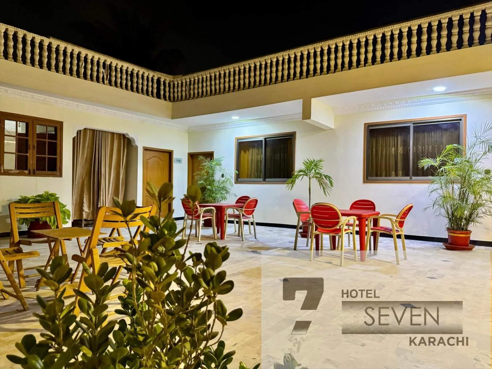 Property building in Hotel Seven 7