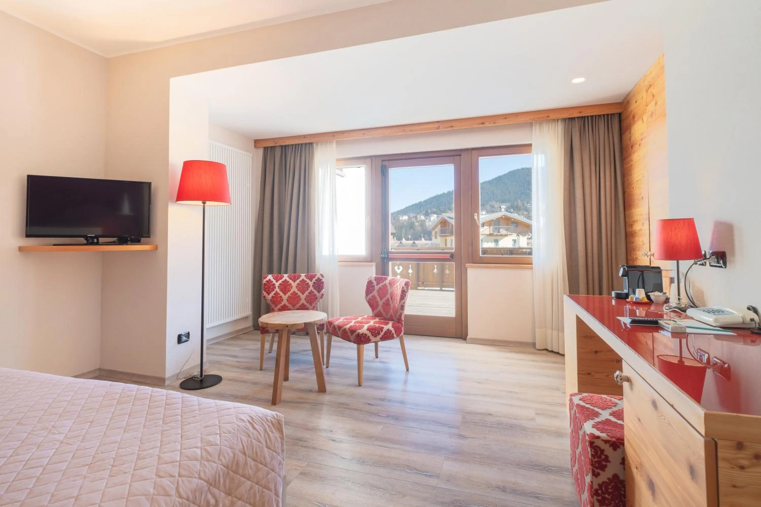 Bed in Il Piccolo Dolomiti Resort