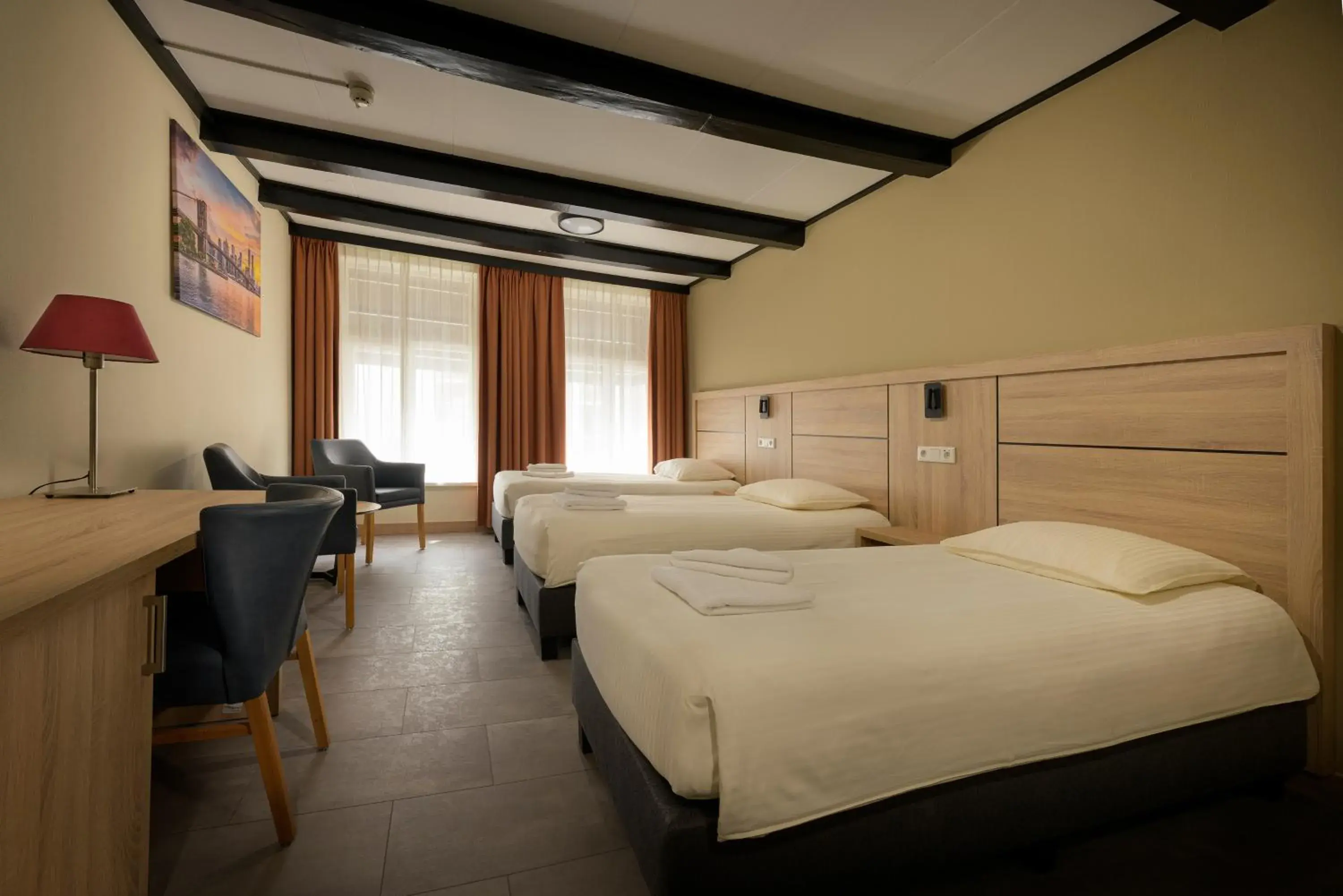 Basic Triple Room - single occupancy in Atlas Village Brielle Basic Triple Room - single occupancy in Atlas Village Brielle