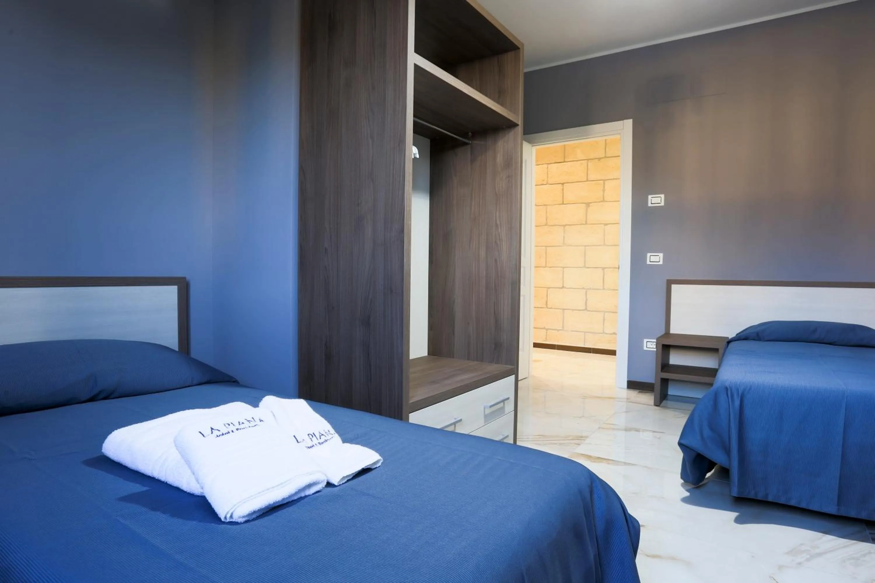 Bed in La Piana Hotel