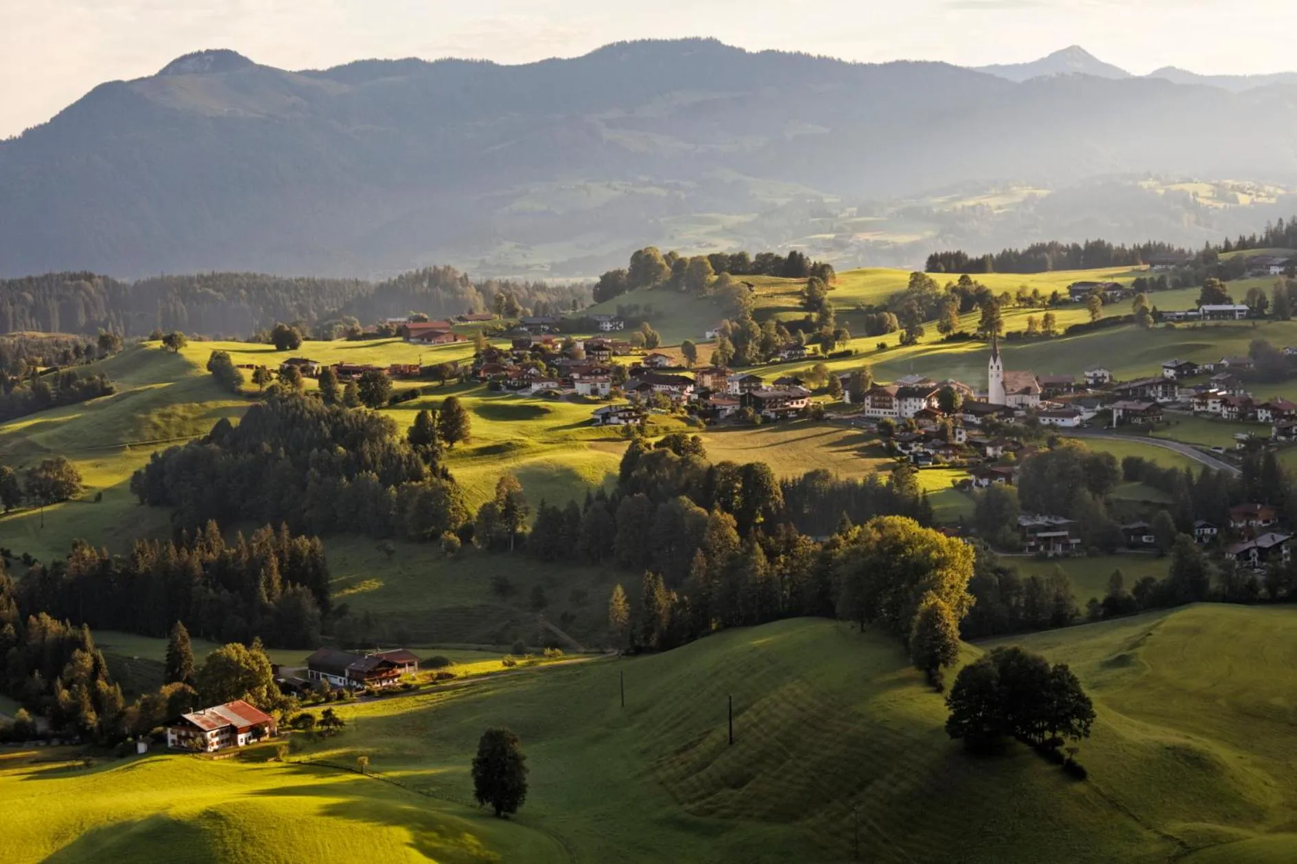 Natural landscape in Hotel Garni Tirol