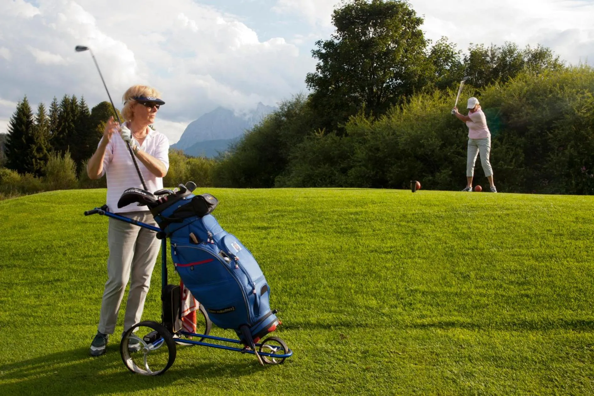 Golfcourse in Hotel Garni Tirol