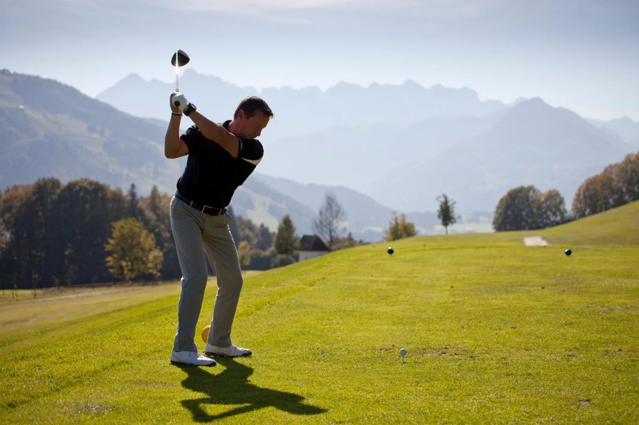 Golfcourse in Hotel Garni Tirol