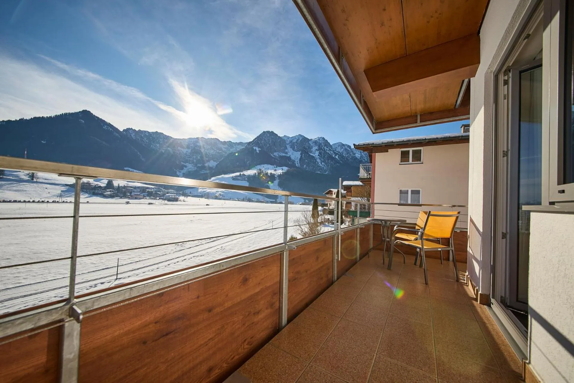 Balcony/Terrace in Hotel Garni Tirol