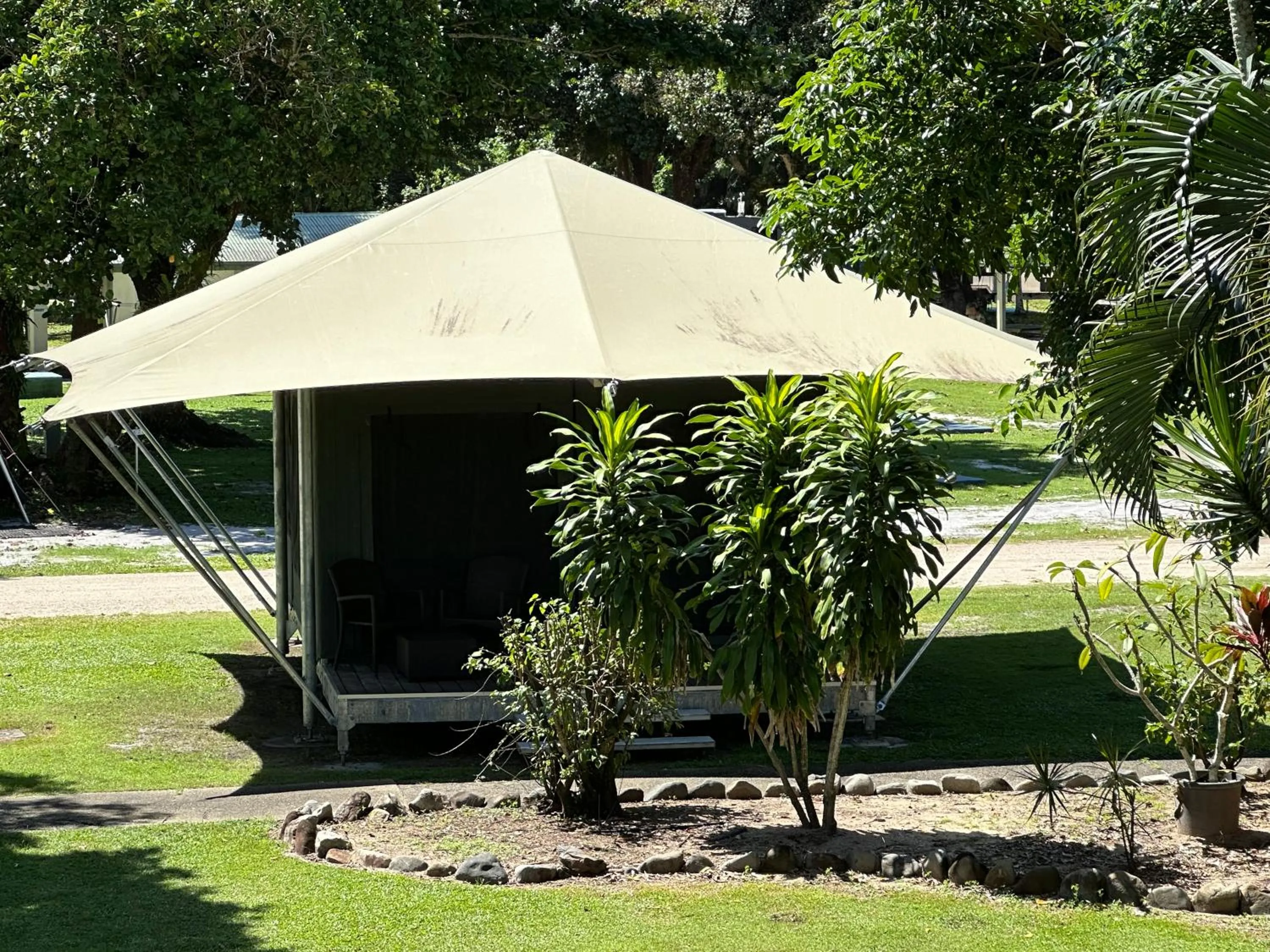 Garden view in King Reef Resort