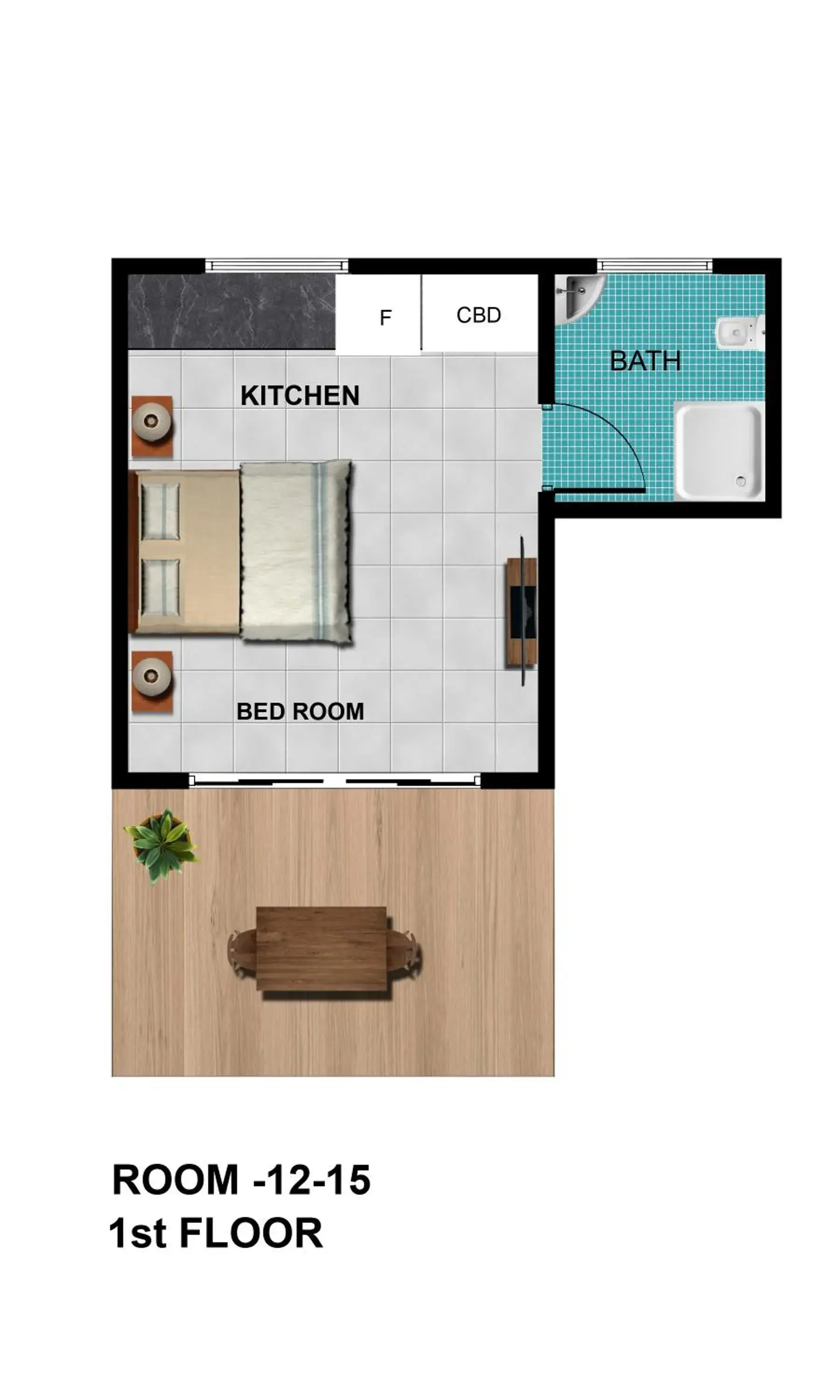 Queen Studio in King Reef Resort Queen Studio in King Reef Resort