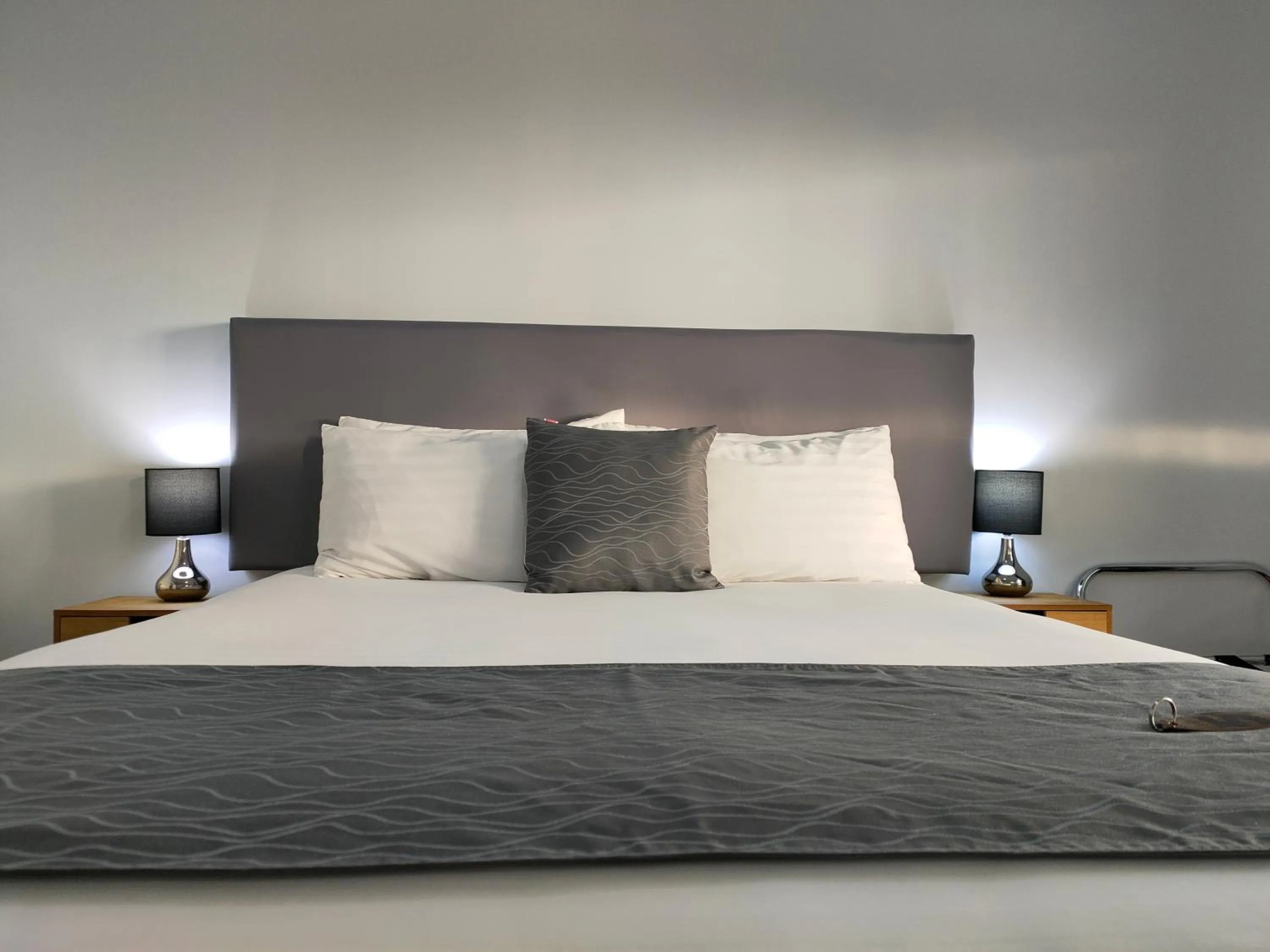 Bed in Tongariro Boutique B&B