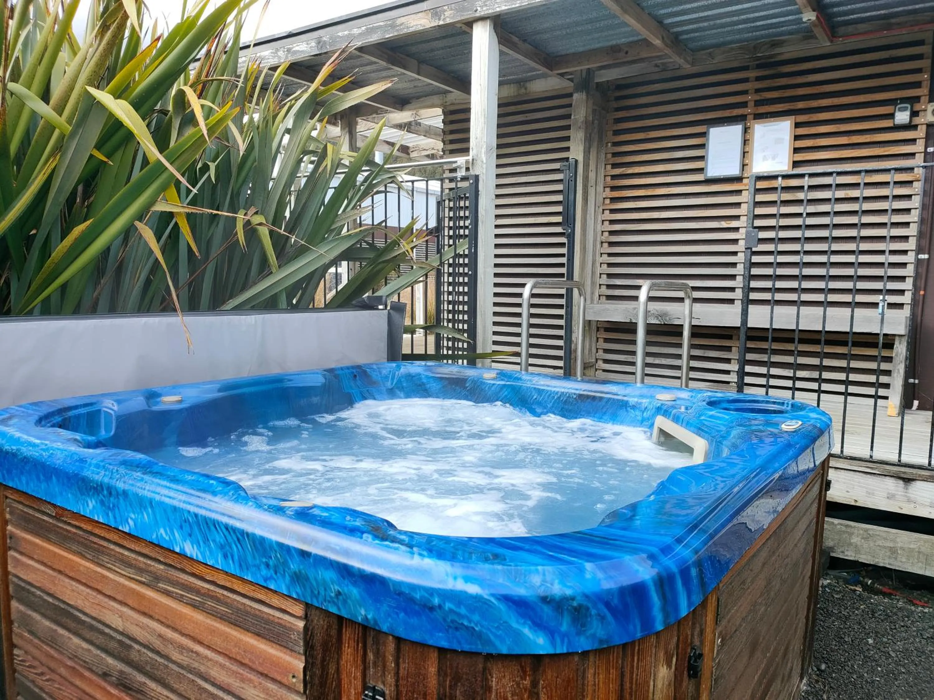Hot Tub in Tongariro Boutique B&B
